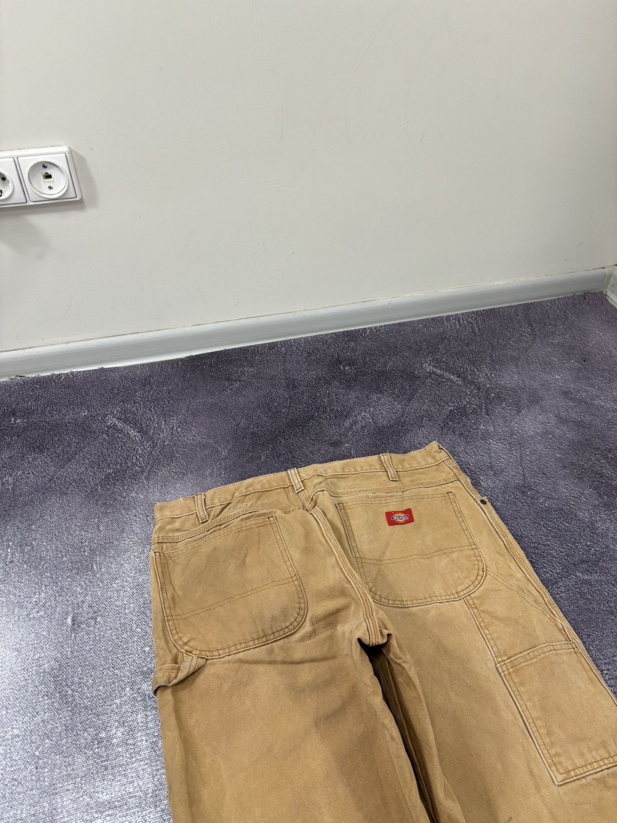 Dickies Vintage Dickies Y2K Mustard USA Work Carpenter Baggy Pants Size US 38 / EU 54 - 6 Thumbnail
