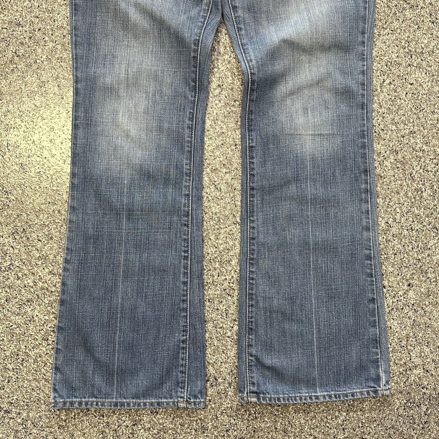 Old Navy Old Navy Jeans Bootcut Womens 6 XS 30x30 Denim Blue Vintage Y2K Low Rise Jeans Size 30" / US 8 / IT 44 - 3 Thumbnail