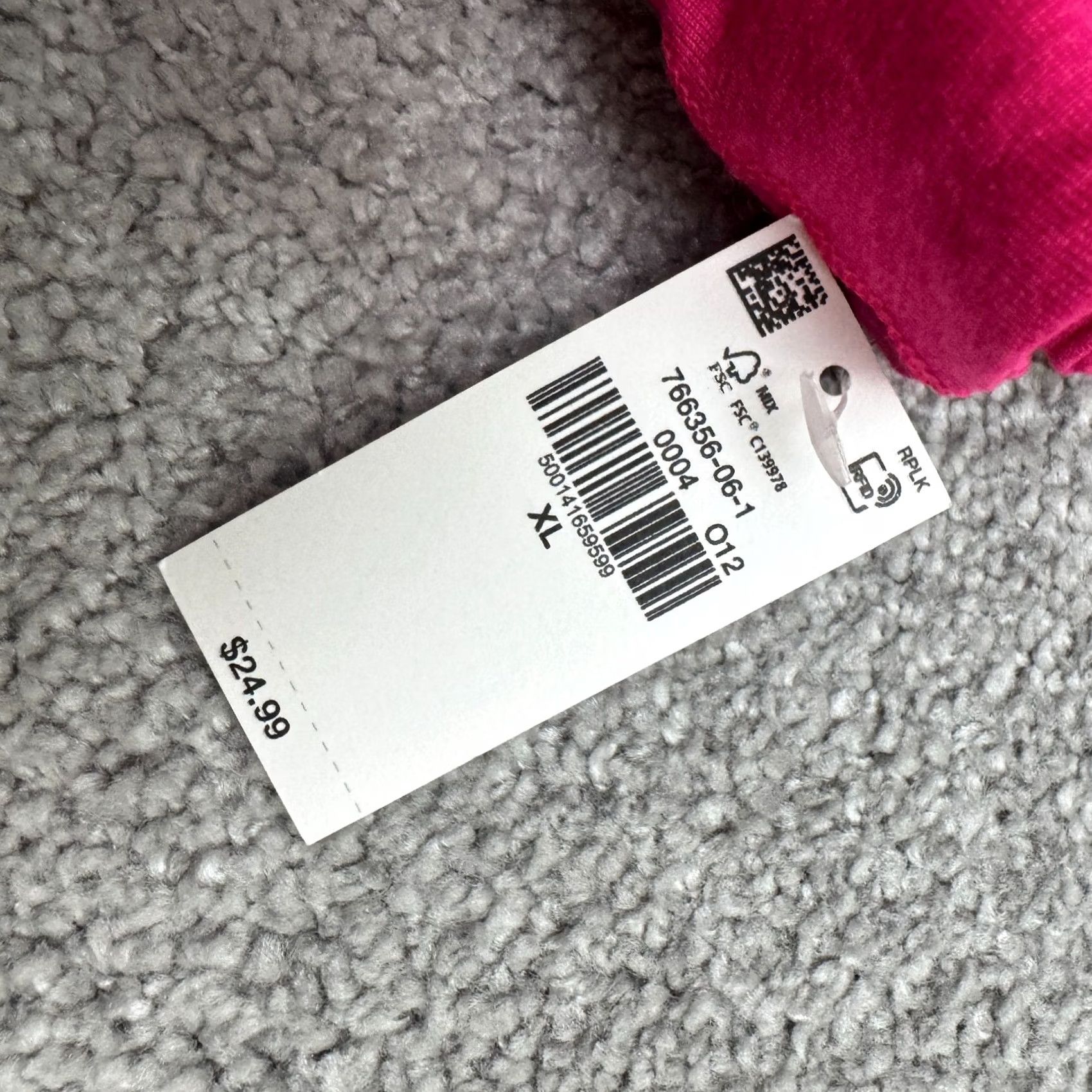 Old Navy Old Navy Sports Bra Shirt Womens XL Pink NWT Cloudcomfy Go-Dry Padded Bralette Top Clothing Activewear Size XL / US 12-14 / IT 48-50 - 5 Thumbnail