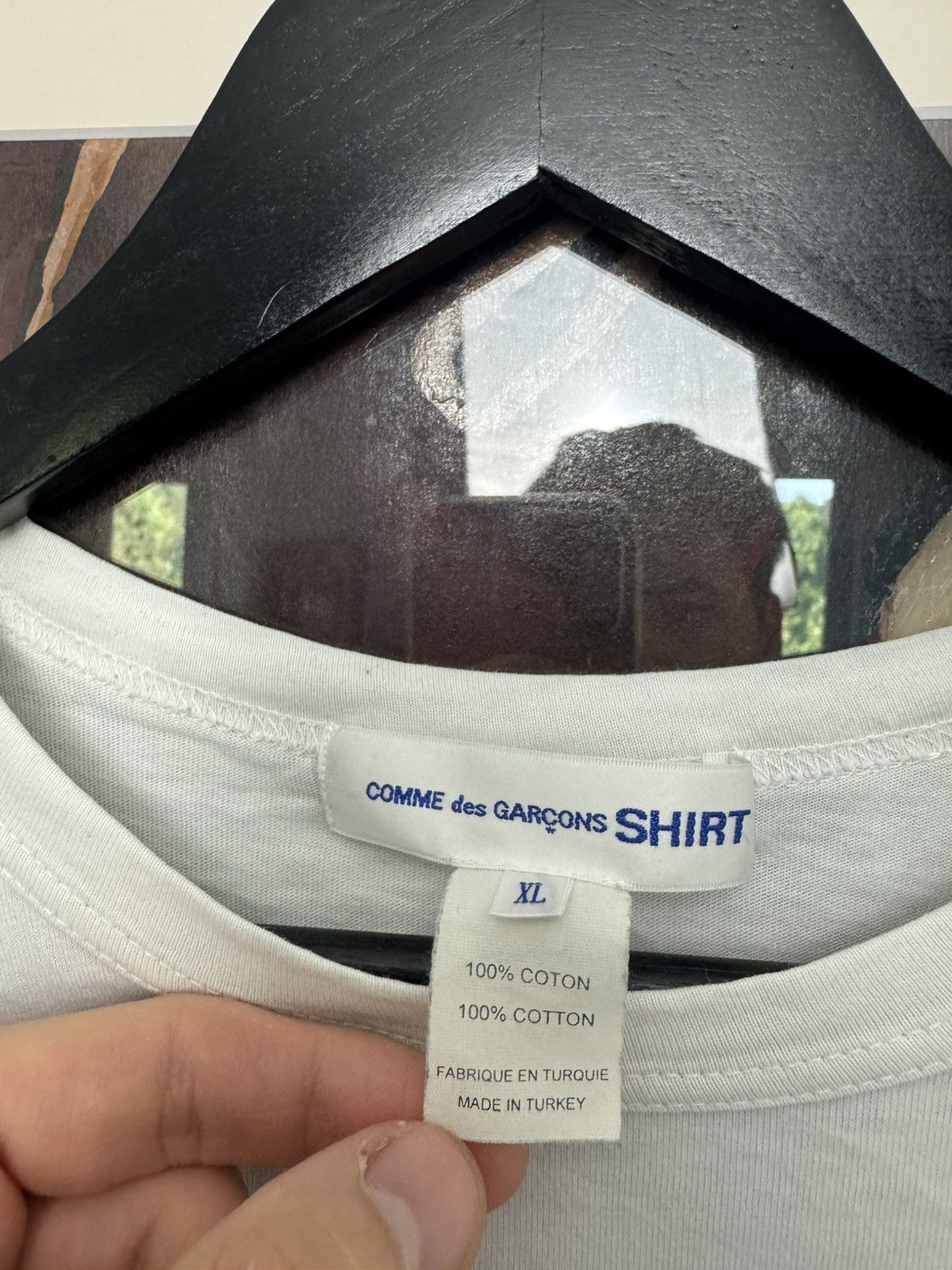 Comme des Garcons Comme des Garçons CDG Shirt x Kaws Tee Cartoon Print Rare Size US XL / EU 56 / 4 - 4 Thumbnail