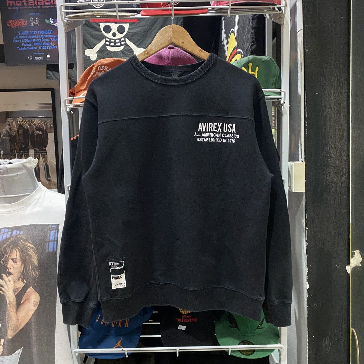 Avirex AVIREX USA SWEATSHIRT BIG LOGO NICE DESIGN Size US M / EU 48-50 / 2 - 2 Thumbnail