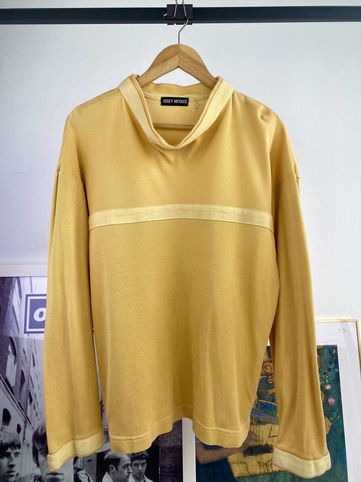 Issey Miyake 1990’s Issey Miyake HBT Lousy Collar Sweat Shirt Size US M / EU 48-50 / 2 - 1 Thumbnail