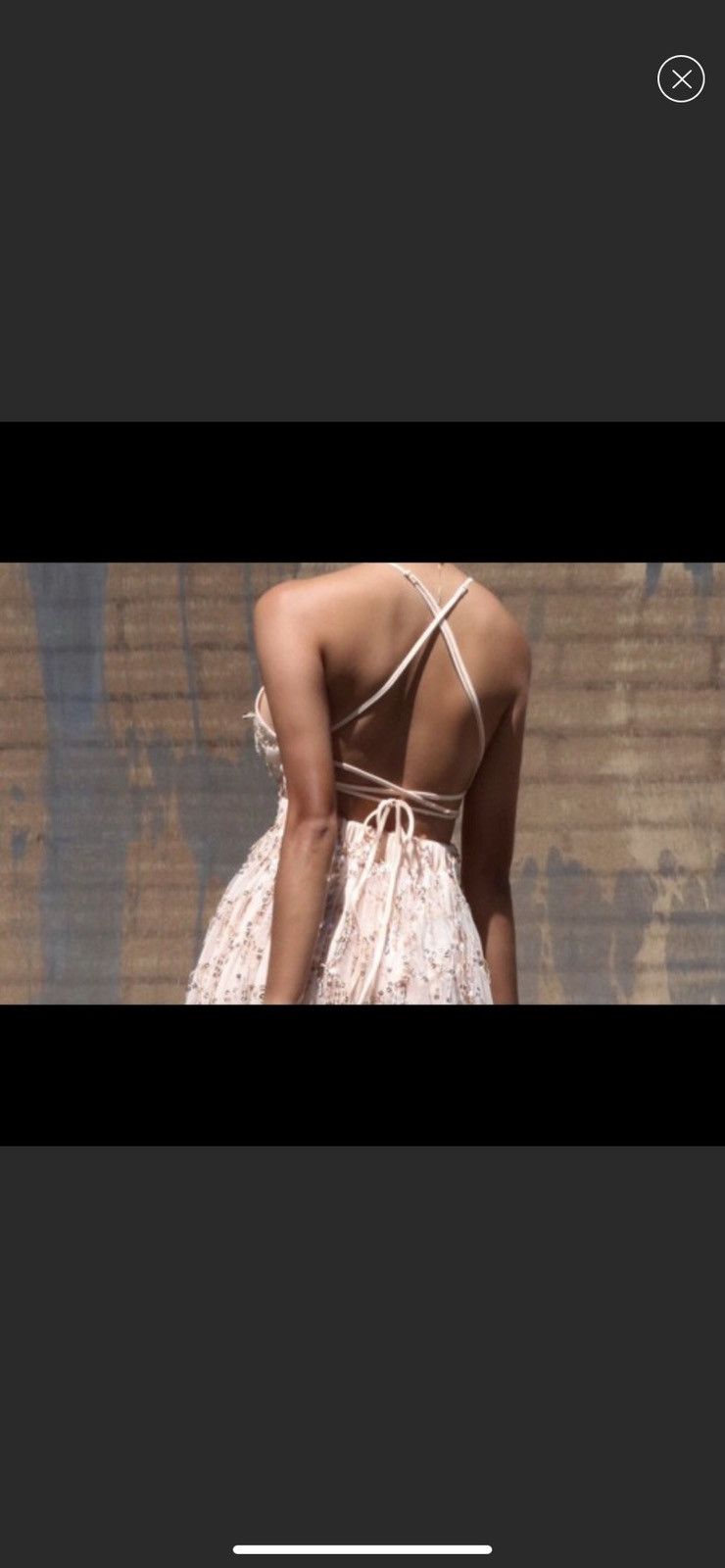 Other 🎊Spaghetti Strap Champagne Sequin Maxi Dress Size S / US 4 / IT 40 - 3 Thumbnail