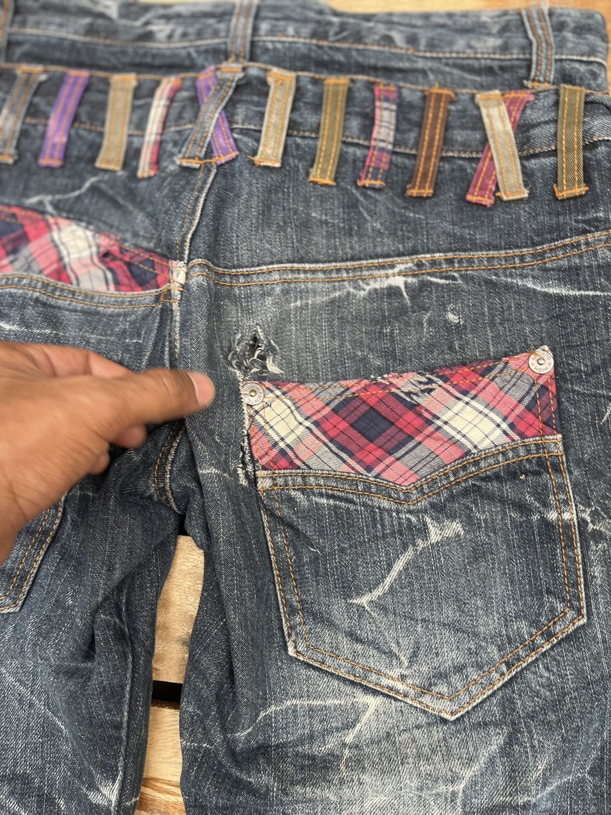 If Six Was Nine × Japanese Brand × Le Grande Bleu (L.G.B.) Japanese Vintage Double Waist If six Was Nine Style Jeans Size US 30 / EU 46 - 8 Thumbnail