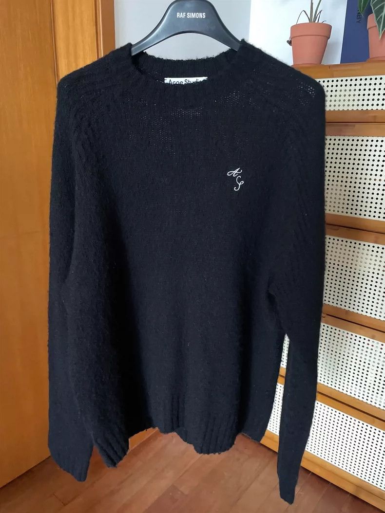Acne Studios acne studios Black wool sweater 2504-Nextarrow Size US M / EU 48-50 / 2 - 1 Thumbnail