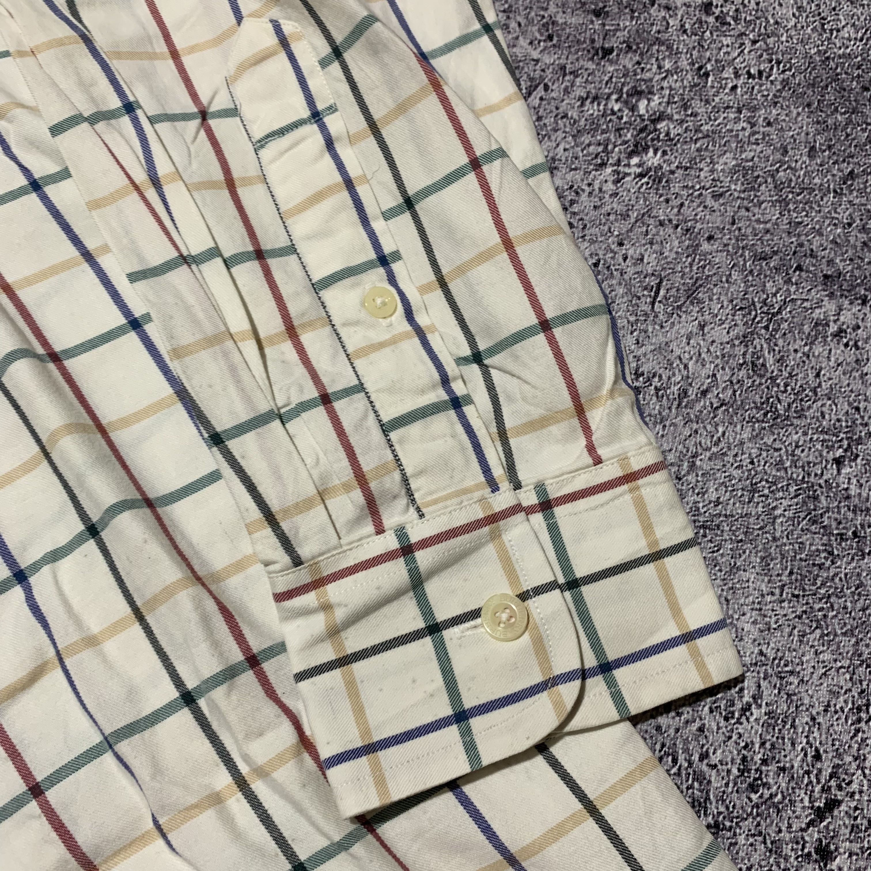 Burberry 2000s Burberry Plaid Pocket Button Shirt Size US M / EU 48-50 / 2 - 6 Thumbnail