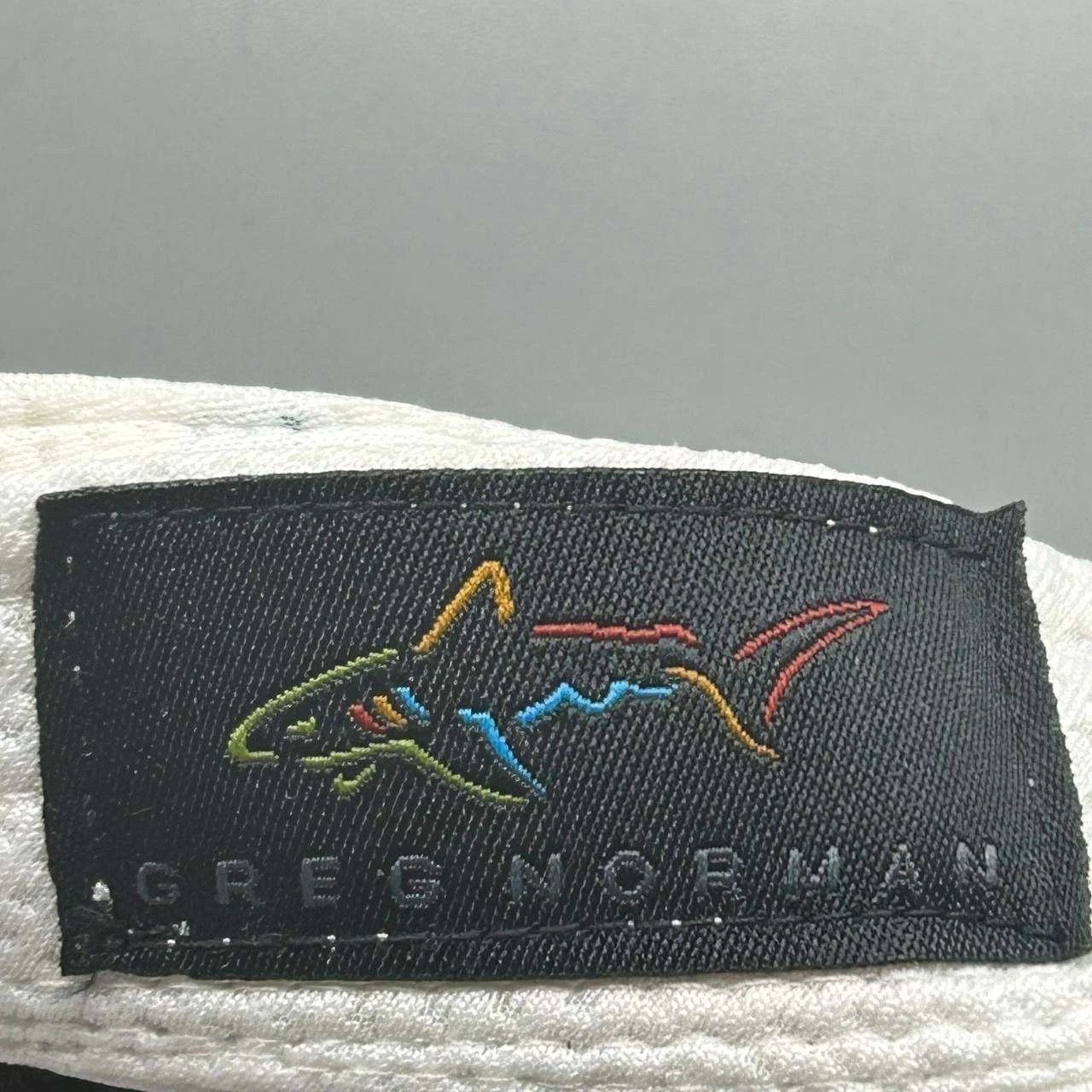 Greg Norman Greg Norman Golf Visor Hat Men White Embroidered Strap Back Size ONE SIZE - 3 Thumbnail