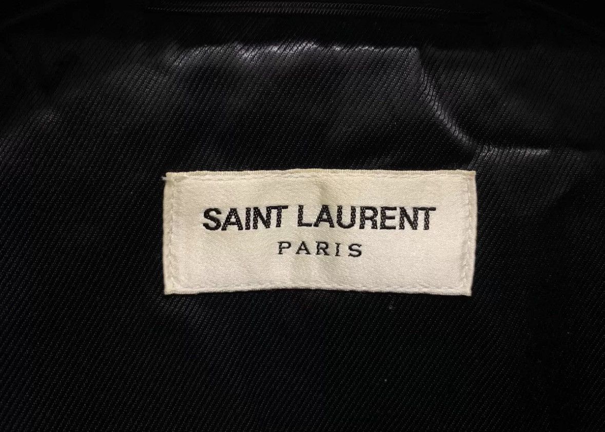 Yves Saint Laurent Saint laurent Black zebra lapel zipper Teddy jacket 2503-Ne Size US M / EU 48-50 / 2 - 3 Thumbnail
