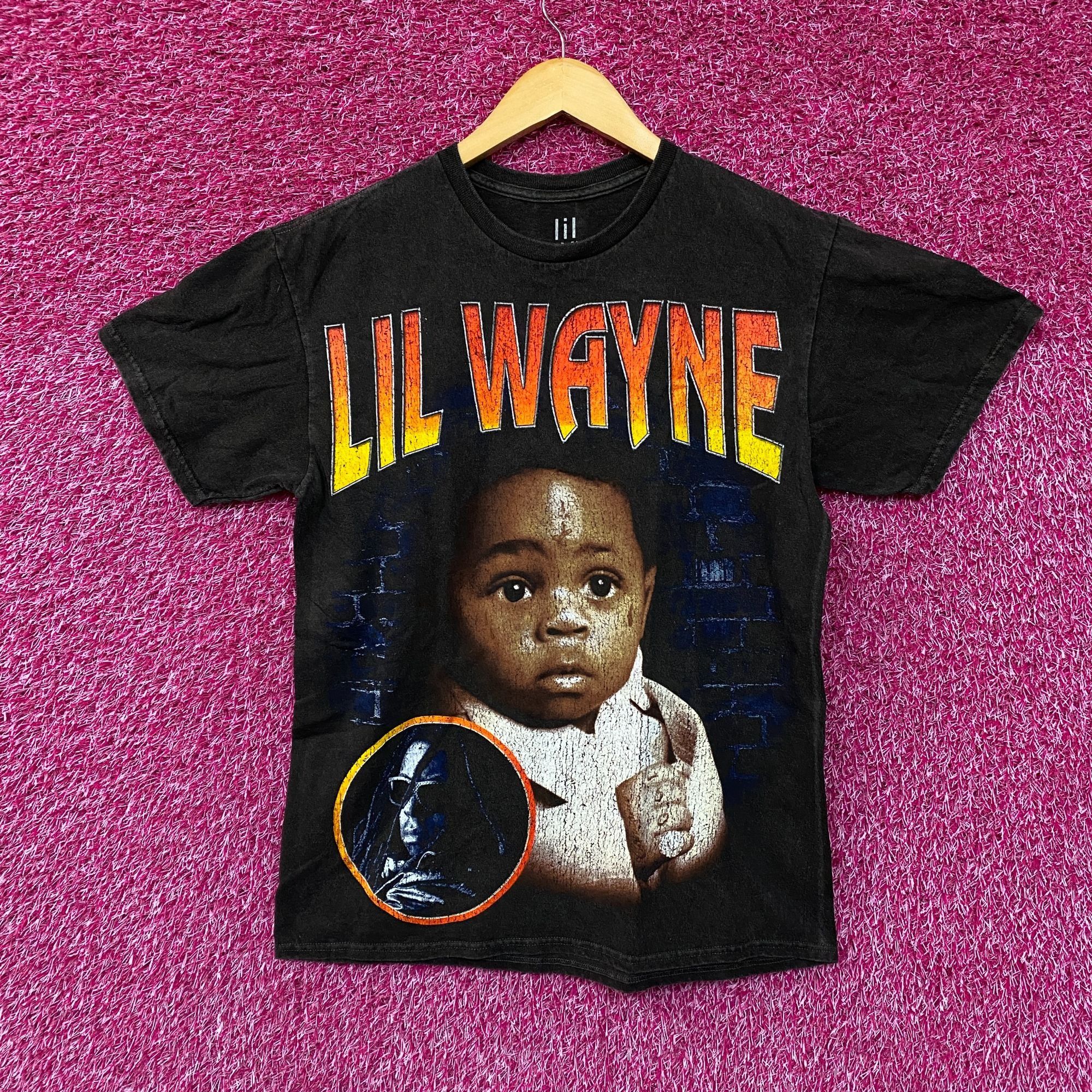 Lil Wayne Lil Wayne The Carter III Baby Wayne Portrait T-Shirt Medium Size US M / EU 48-50 / 2 - 1 Thumbnail