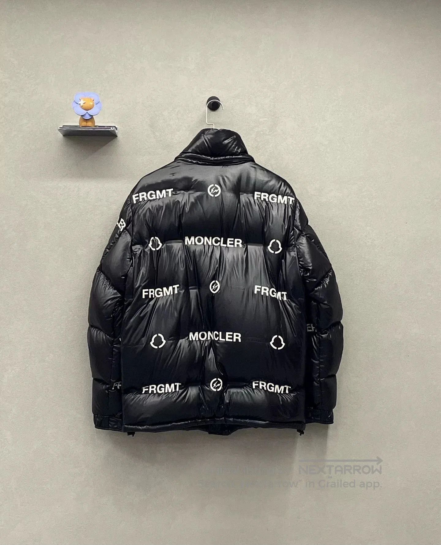 Moncler Moncler x Fragment Black Down Jacket. Size US XL / EU 56 / 4 - 2 Thumbnail