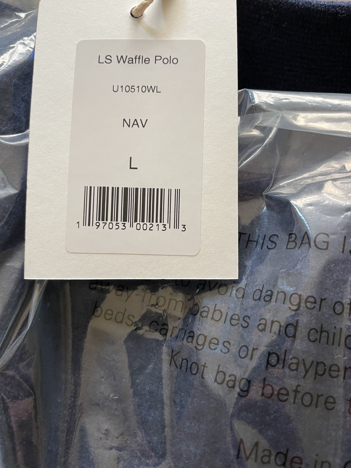 Designer × Other Guest in Residence - Theo Waffle Polo Size US L / EU 52-54 / 3 - 4 Thumbnail