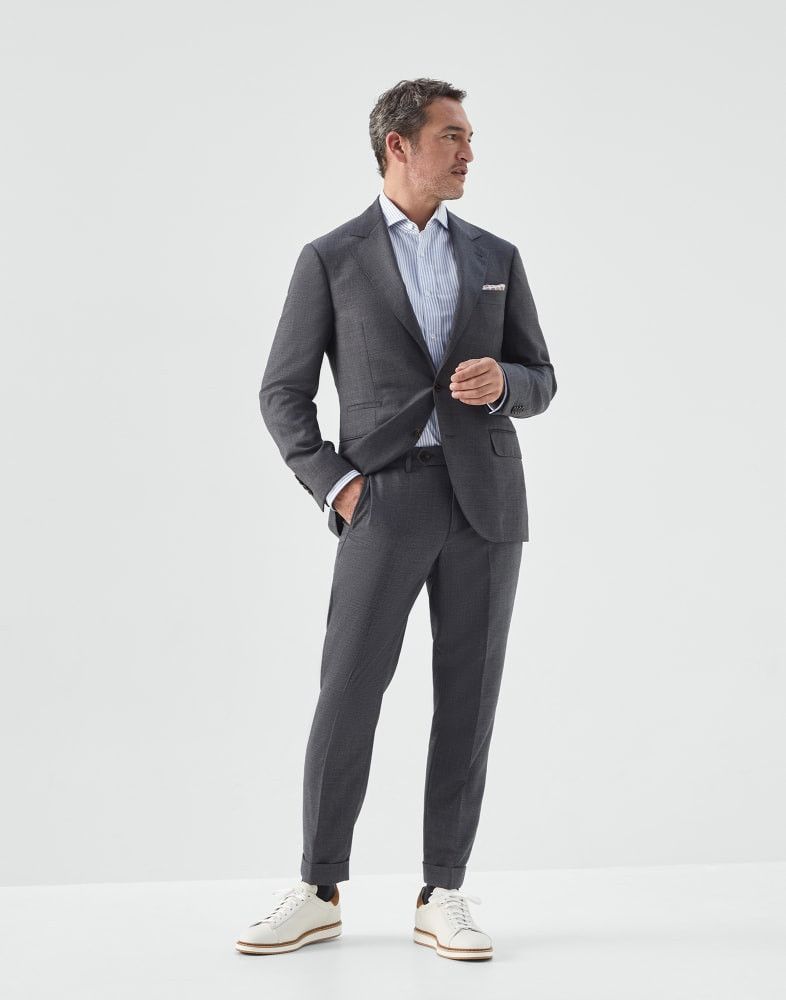 Brunello Cucinelli Suit in Medium Grey Size 42R - 1 Preview
