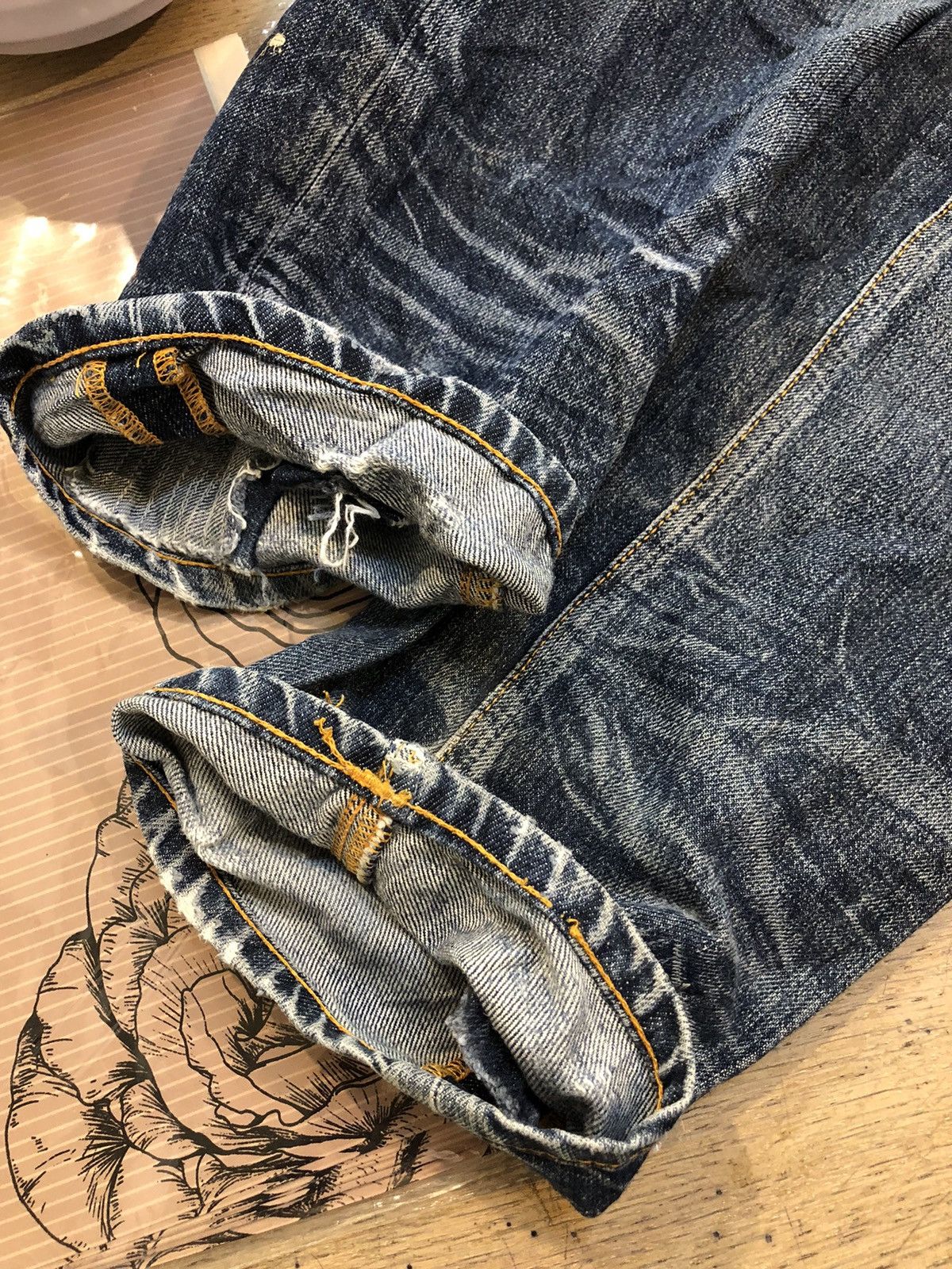 Nudie Jeans Distressed Nudie Jeans- Straight Alf Size US 29 - 11 Thumbnail