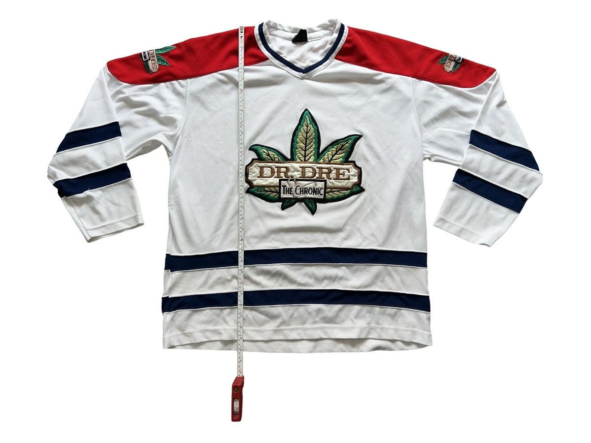Vintage Dr. Dre “The Chronic” Vintage Hockey Jersey – 90s Hip Hop Size US XL / EU 56 / 4 - 6 Thumbnail