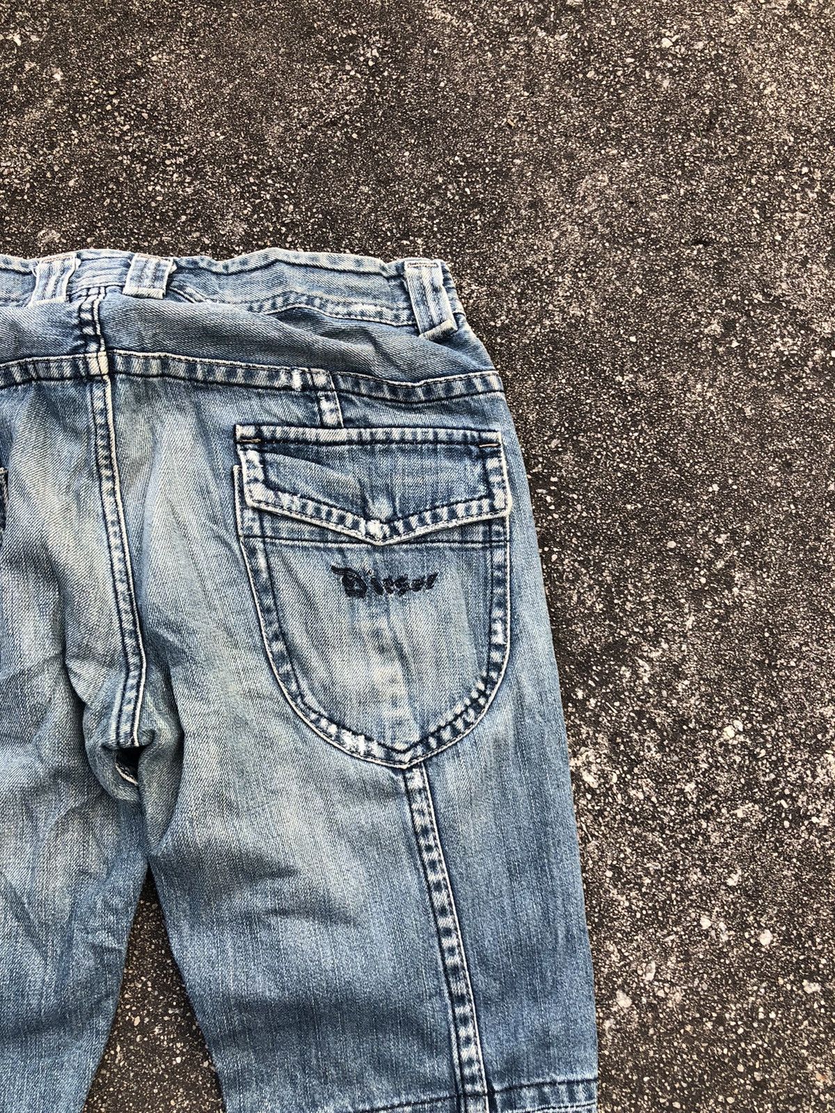 Diesel Vintage Diesel Jeans Style Rare Y2k Pants Bondage Size US 30 / EU 46 - 10 Thumbnail