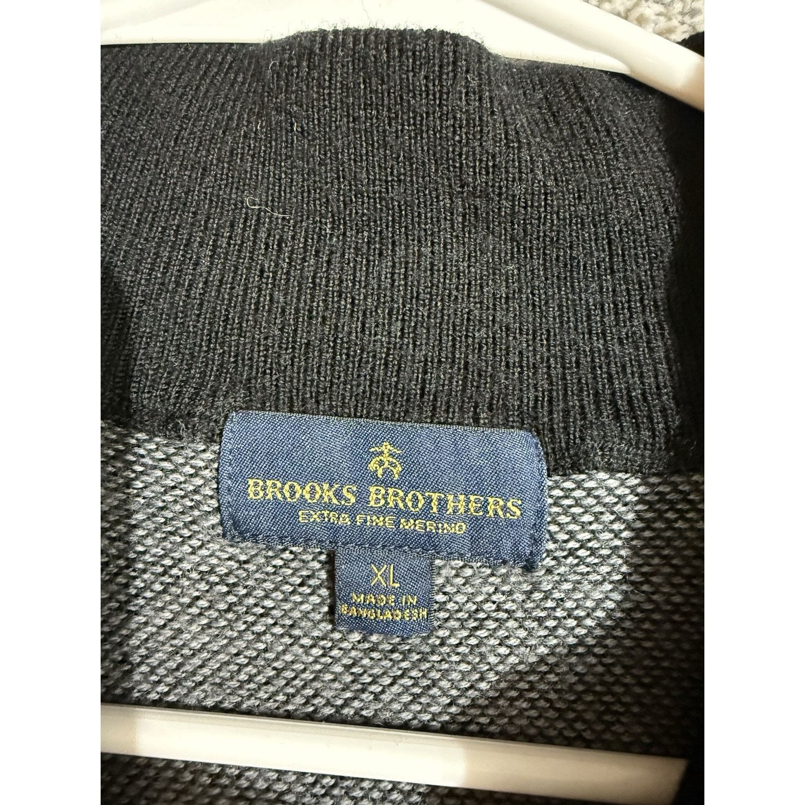 Brooks Brothers Brooks Brothers Sweater Mens XL Merino Wool Grandpacore Size US XL / EU 56 / 4 - 6 Thumbnail