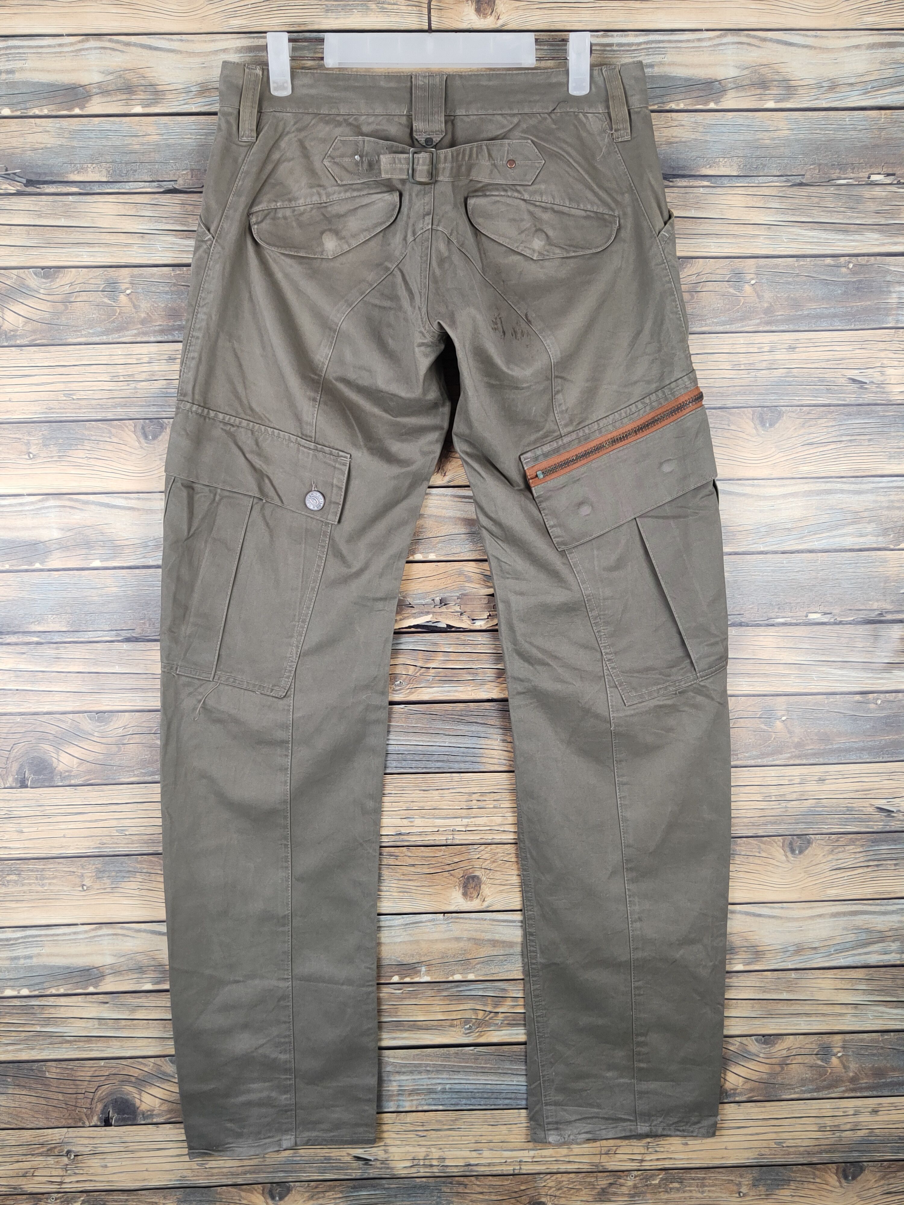 Japanese Brand Japanese Brand Olive Multipocket Tactical Cargo #W1066 Size US 30 / EU 46 - 7 Thumbnail