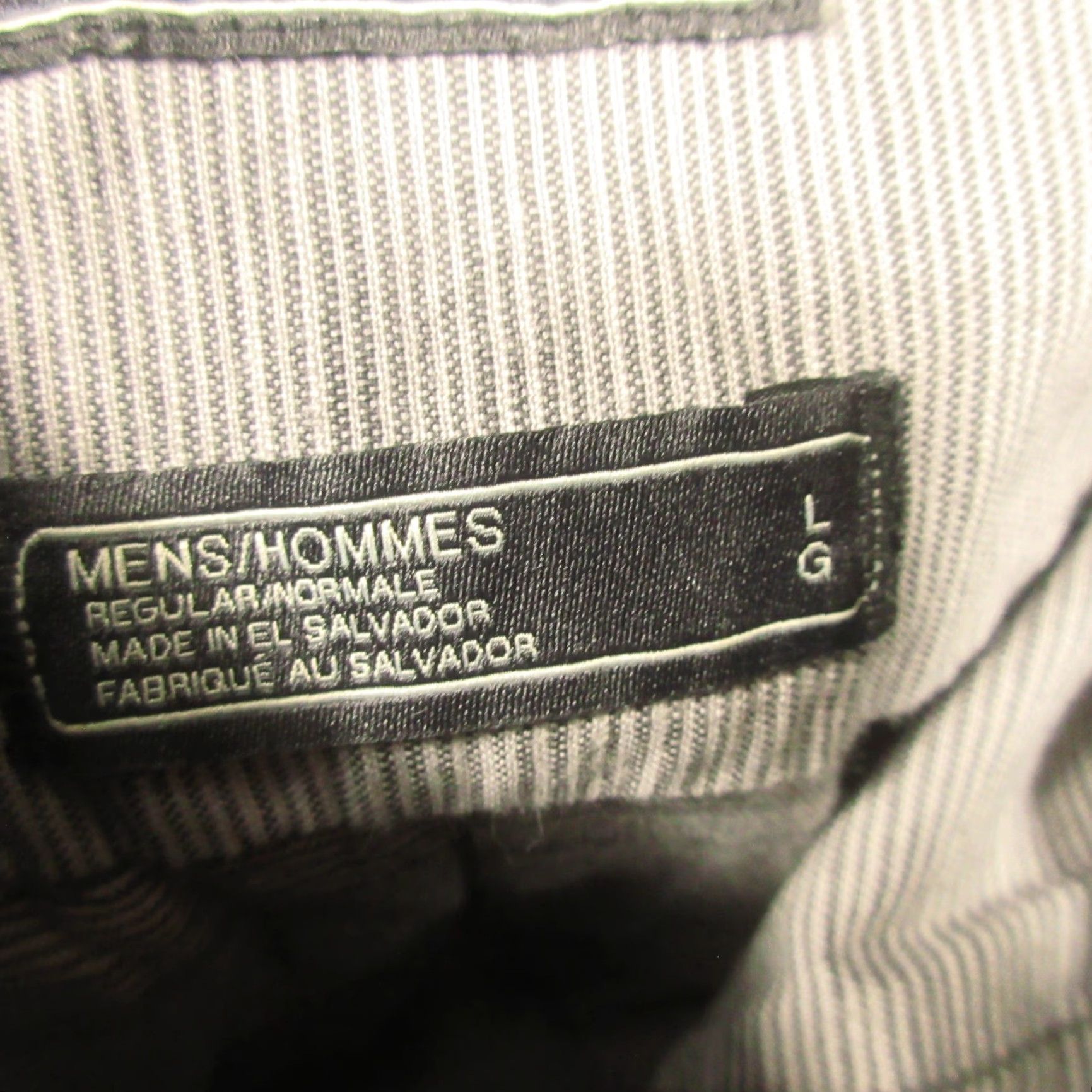 The North Face The North Face Shirt Mens L Gray Striped Short Sleeve Button Up Front Pocket Regular Fit Size US L / EU 52-54 / 3 - 4 Thumbnail