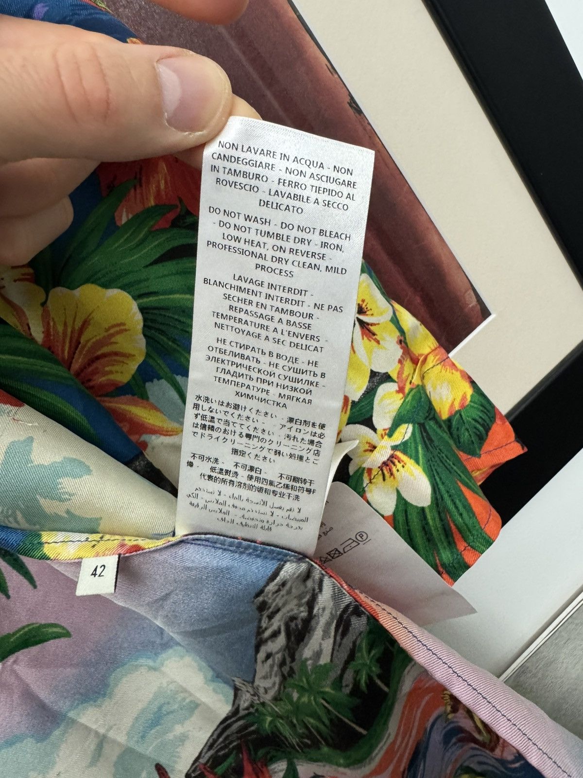 Gucci Gucci Designer Button Up Hawaian Silk Fullprint Shirt Rare Size M / US 6-8 / IT 42-44 - 9 Thumbnail