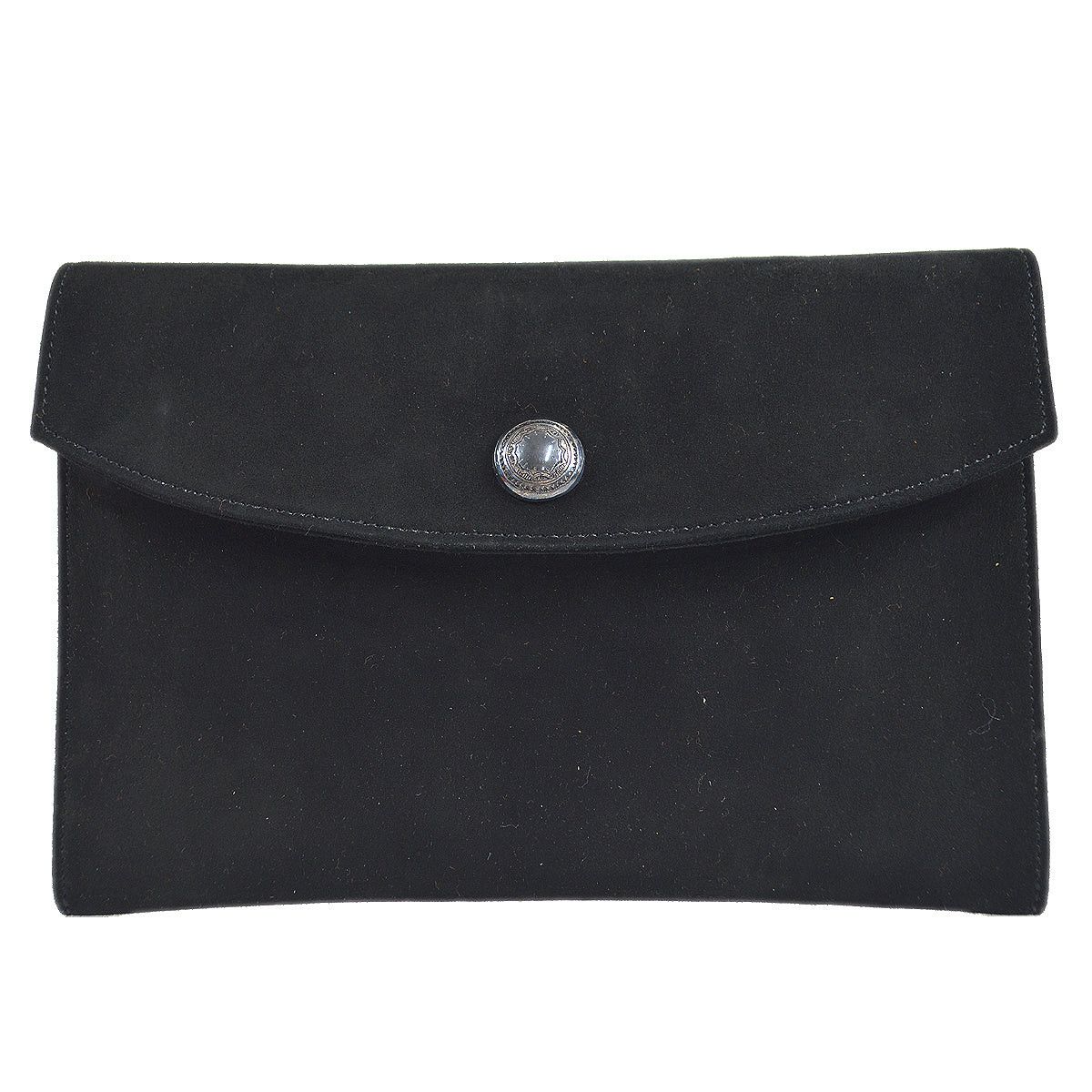 image of Hermes 2002 Pochette Rio Black Doblis S09305J, Women's
