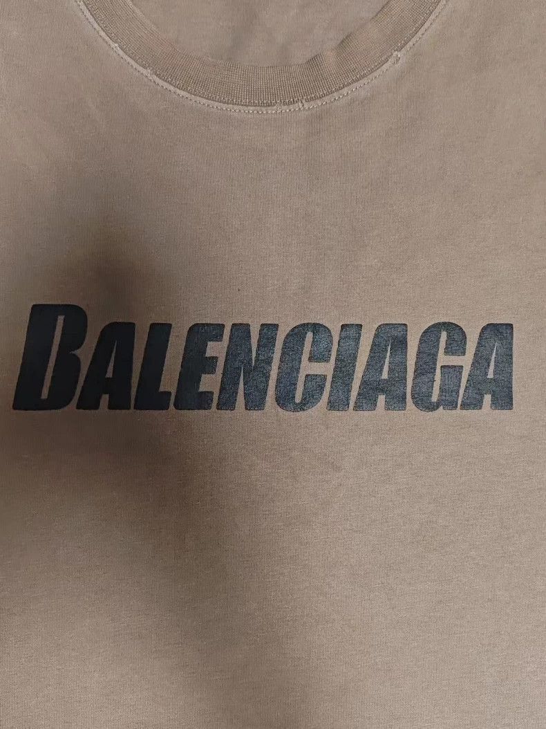 Balenciaga balenciaga distressed logo oversized t Size US XS / EU 42 / 0 - 3 Thumbnail