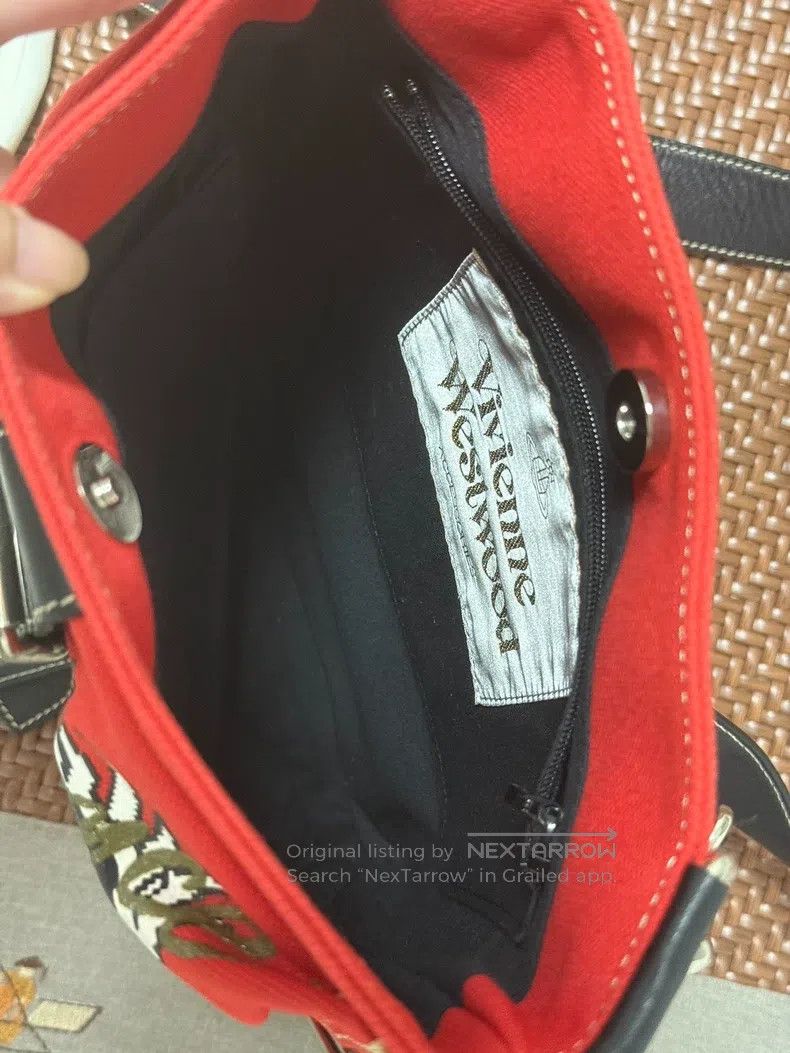 Vivienne Westwood Vivienne Westwood size os Red Pegasus print crossbody/singl Size ONE SIZE - 3 Thumbnail