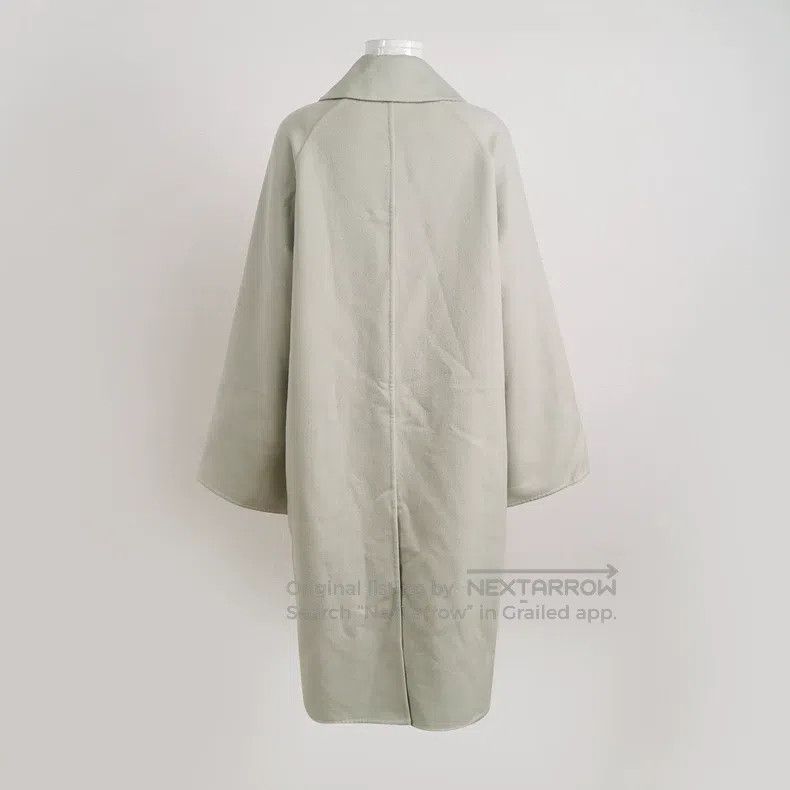 Loewe Loewe Wool Blended Single Breasted Lapel Coat Size XS / US 0-2 / IT 36-38 - 2 Thumbnail