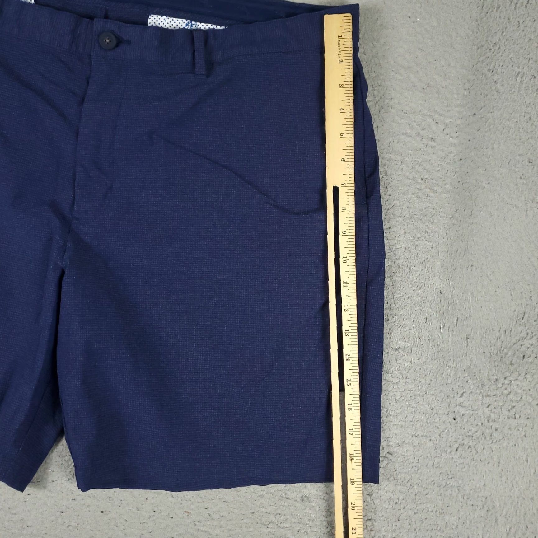 Tommy Bahama Tommy Bahama Shorts Mens Regular Size 44 Blue Nylon Stretch Flat Front Chino Casual Pants USA Prep Sports Mens Size US 44 / EU 60 - 5 Thumbnail