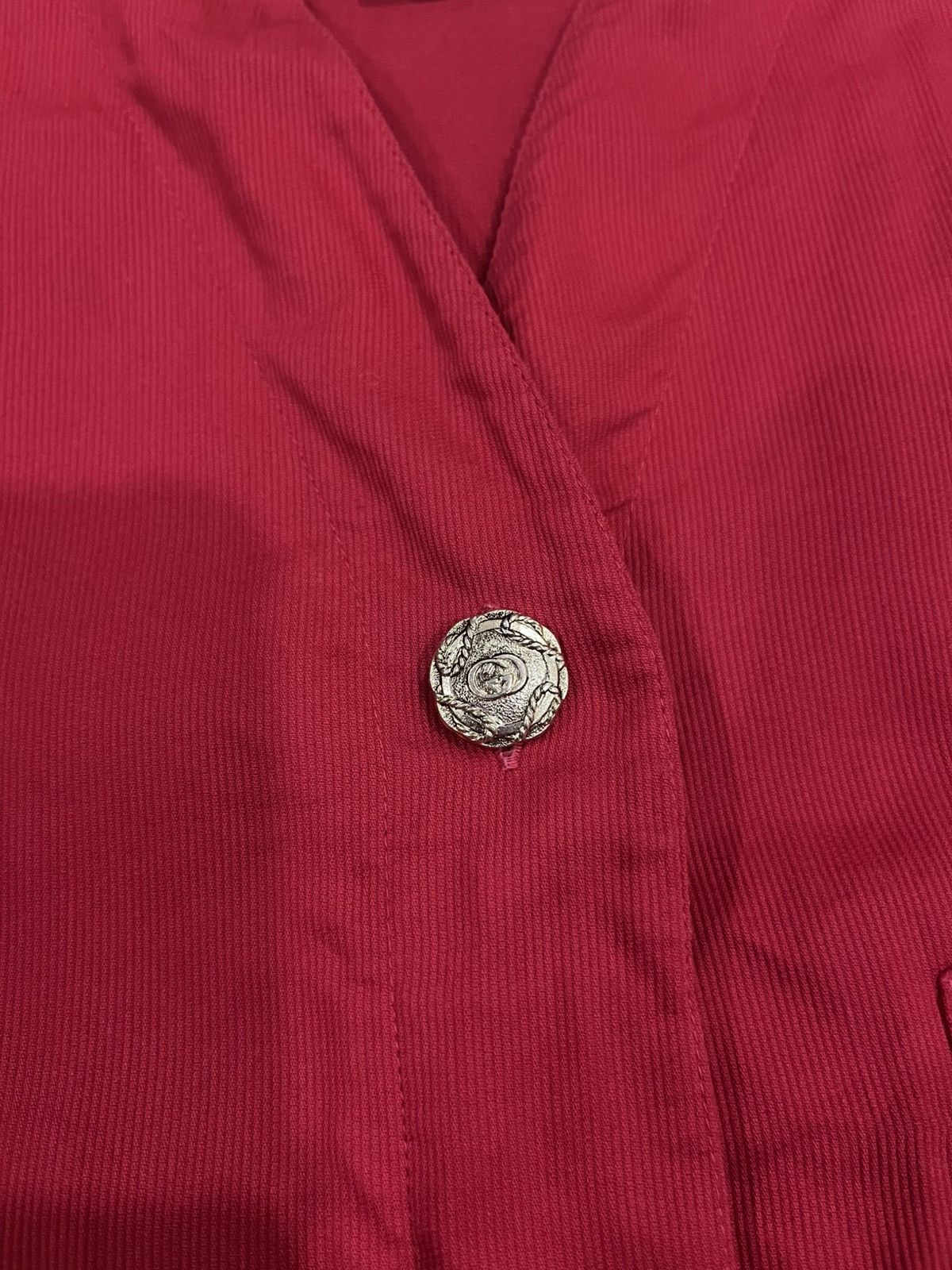 Gucci vintage GUCCI GG BUTTON DOWN SHORT SLEEVE SAIZ 40 Size US XXS / EU 40 - 8 Thumbnail