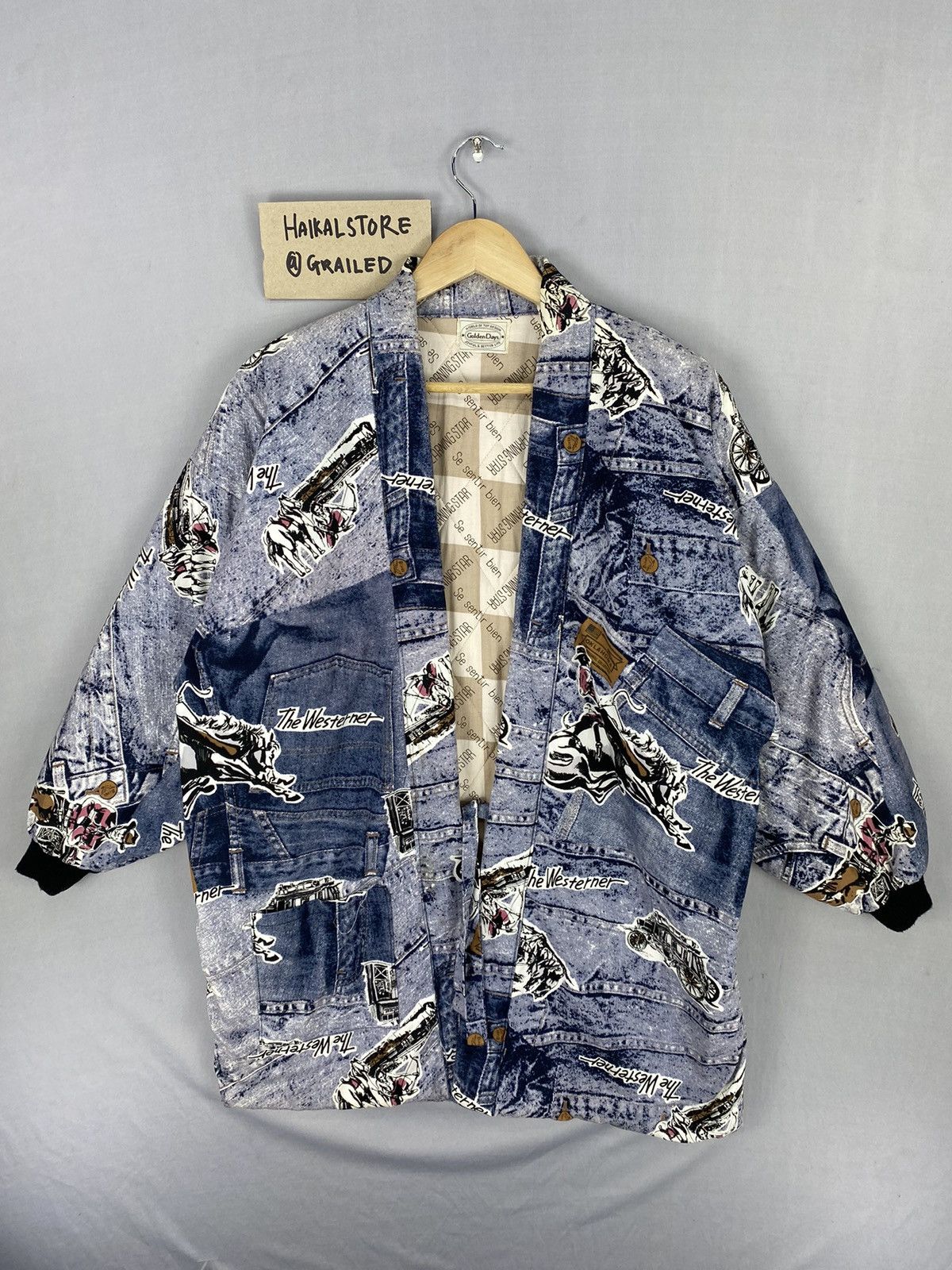 Japanese Brand Vintage Japanese Brand Golden Day Kimono Size US S / EU 44-46 / 1 - 1 Thumbnail