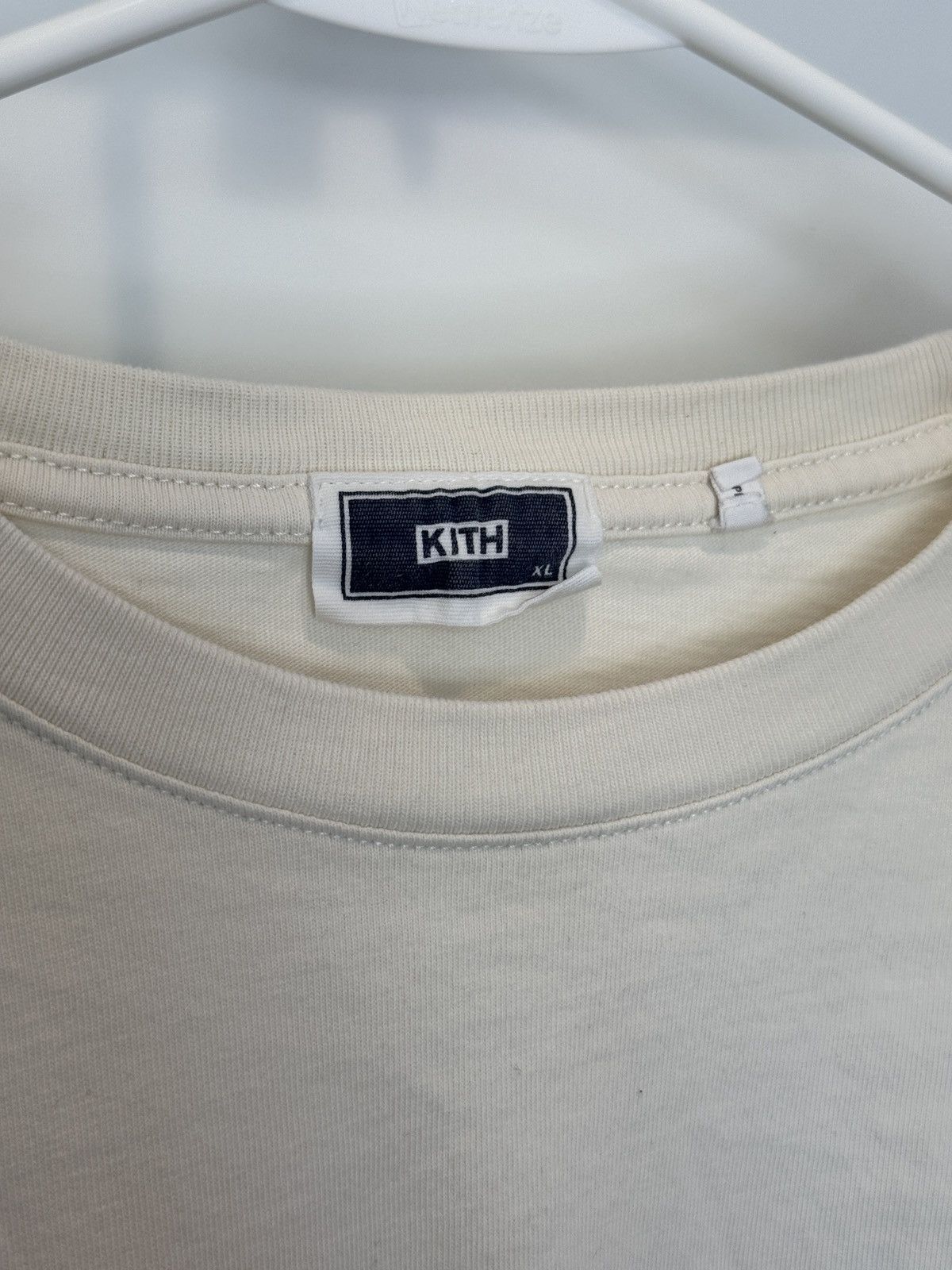 Kith Kith Jacobean Logo Sandrift Vintage Tee Size XL Size US XL / EU 56 / 4 - 6 Thumbnail
