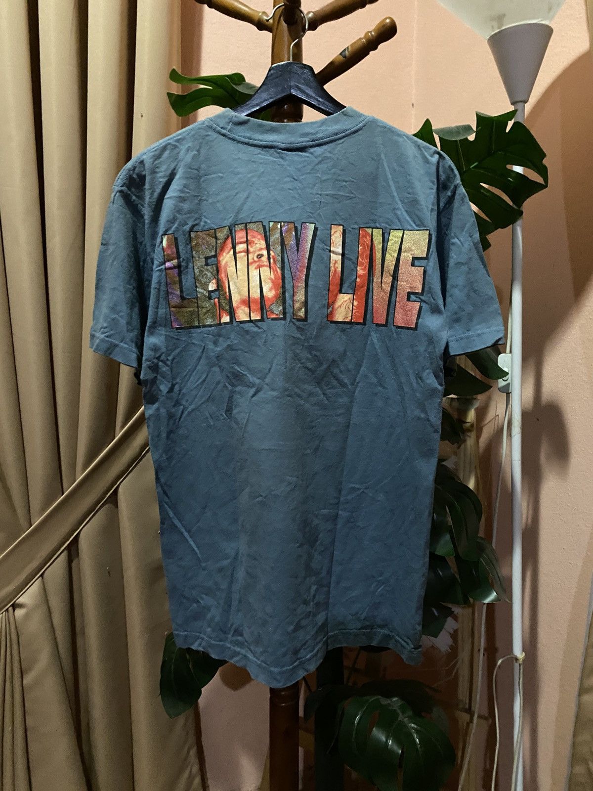 Band Tees Vintage 1998 Lenny Kravitz Concert T-Shirt – USA Made – Rock Size US M / EU 48-50 / 2 - 8 Thumbnail
