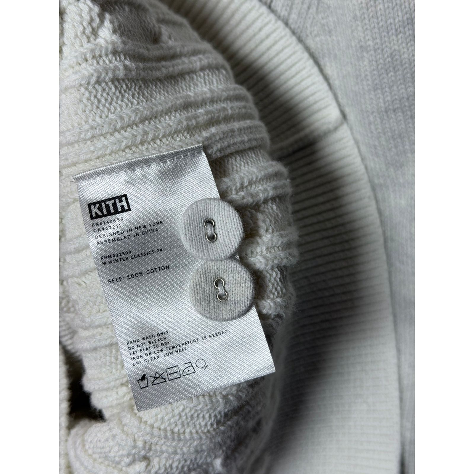 Kith Kith Abram Cardigan Light Heather Grey Size US M / EU 48-50 / 2 - 6 Thumbnail