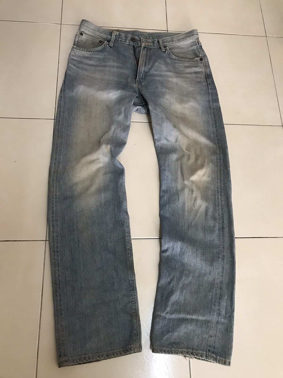 Edwin × Japanese Brand × Vintage Edwin 505ZX Selvedge Jeans Size US 33 - 8 Thumbnail