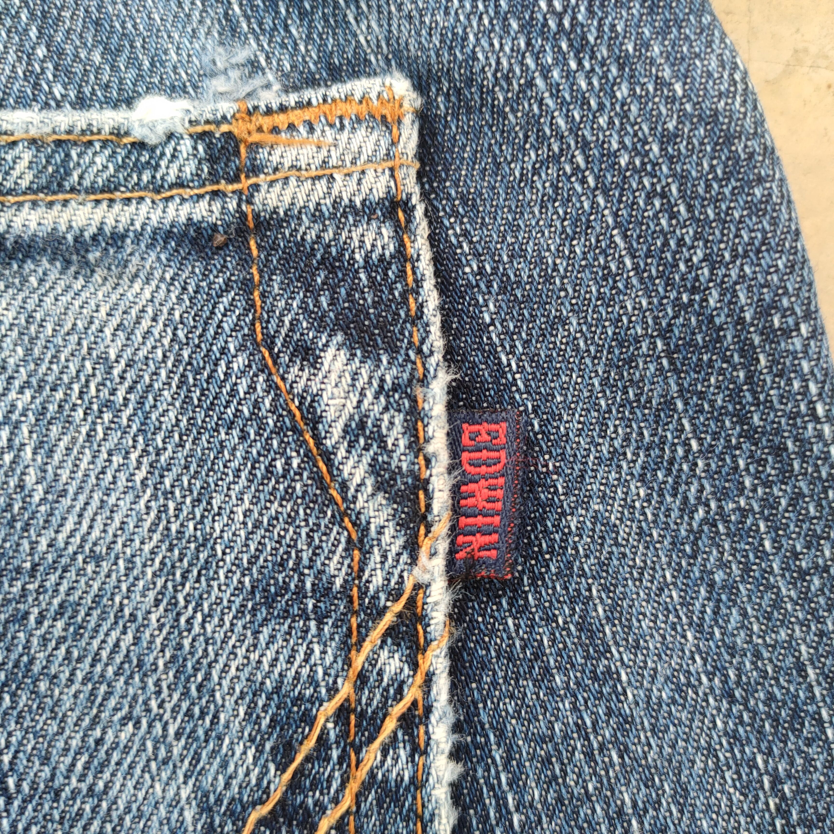 Edwin VINTAGE EDWIN FADED DISTRESSED JEANS DENIM PANTS Size US 32 / EU 48 - 13 Thumbnail