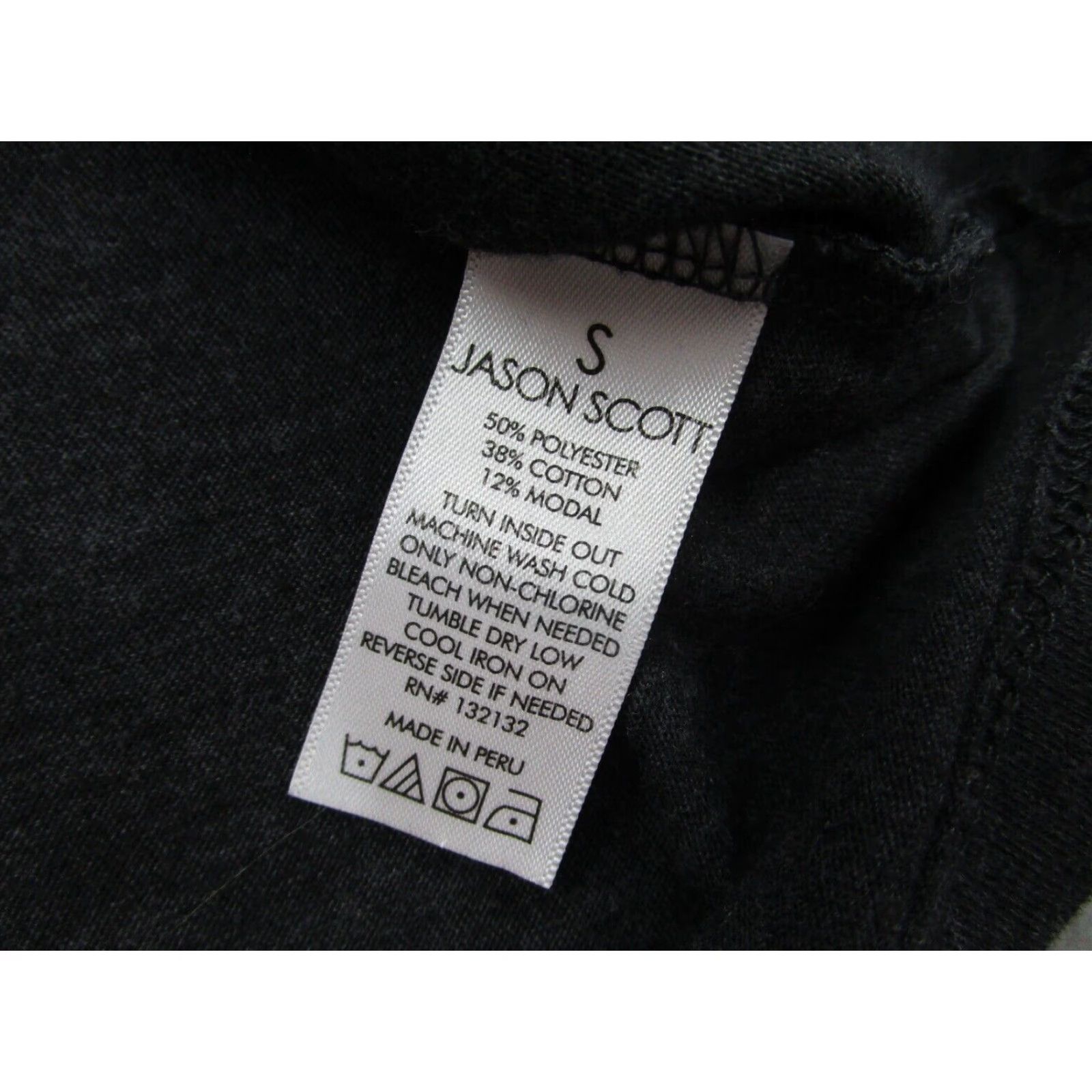 Vintage Jason Scott Shirt Mens Small Gray T-Shirt Peru Size US S / EU 44-46 / 1 - 5 Thumbnail