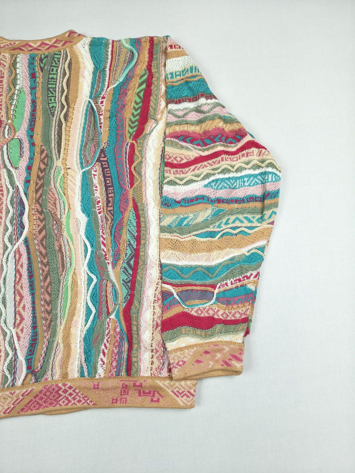 Coogi Coogi Candy Stripe Knit Australia (051) 🍭 Size US M / EU 48-50 / 2 - 8 Thumbnail
