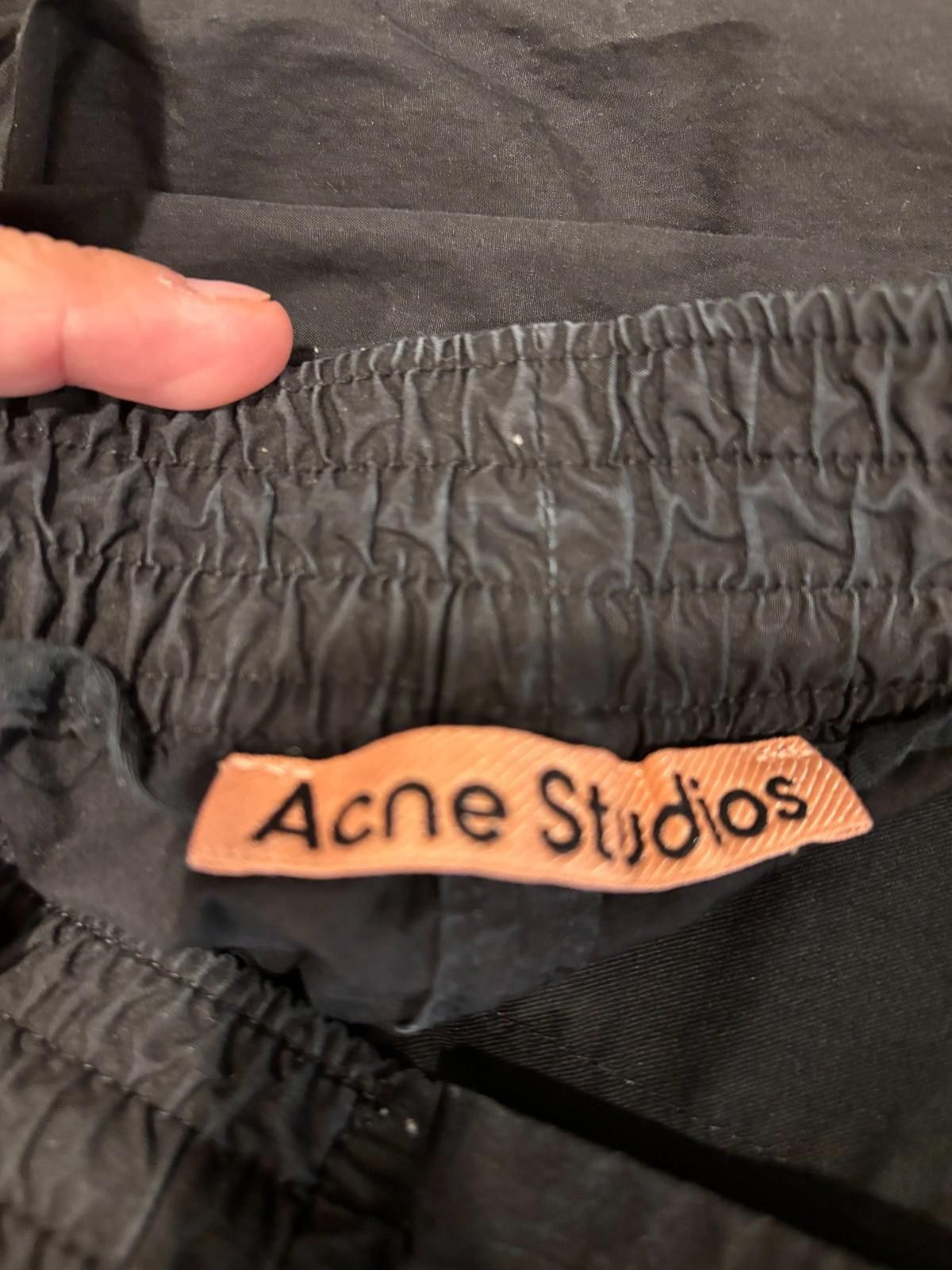 Acne Studios Womens Acne Studios sz S black active pants#219 Size 28" / US 6 / IT 42 - 3 Thumbnail