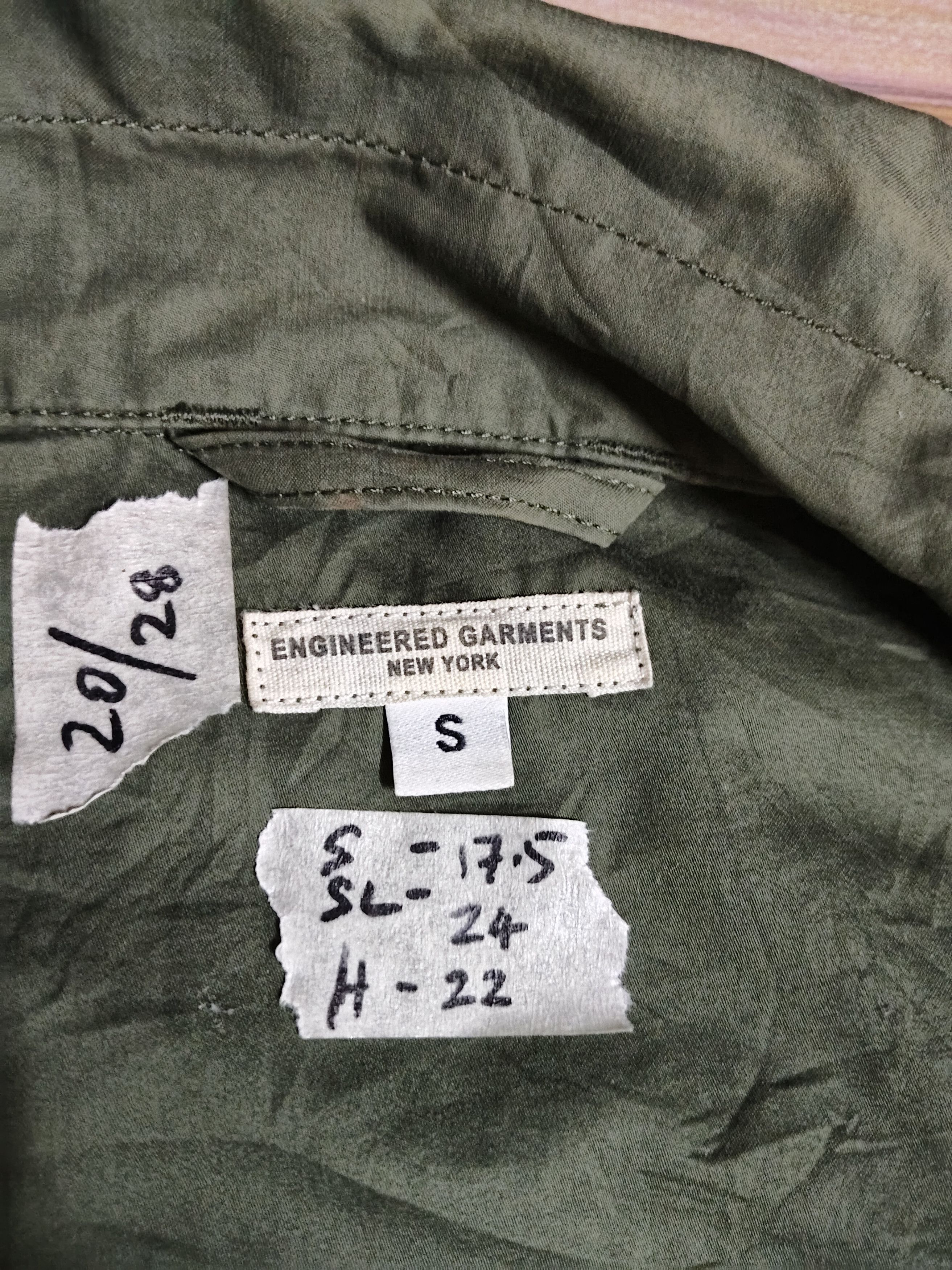Engineered Garments ENGINEERED GARMENTS Green Army Flannel Size US M / EU 48-50 / 2 - 3 Thumbnail