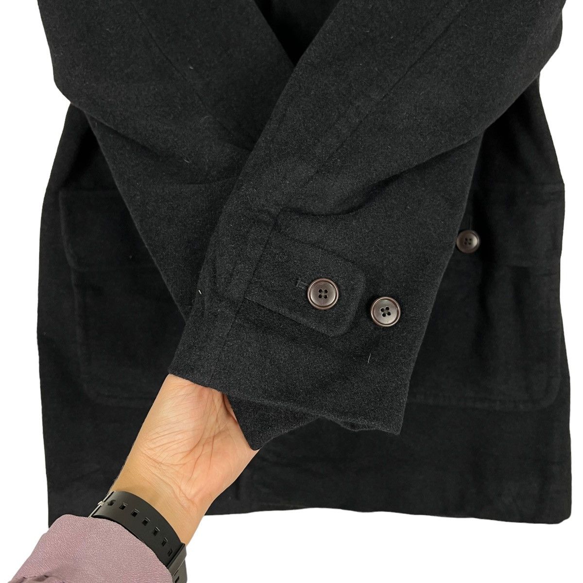 Japanese Brand 🔥 23 HOMME ONWARD PURE NEW WOOL COAT JACKET Size US M / EU 48-50 / 2 - 13 Thumbnail