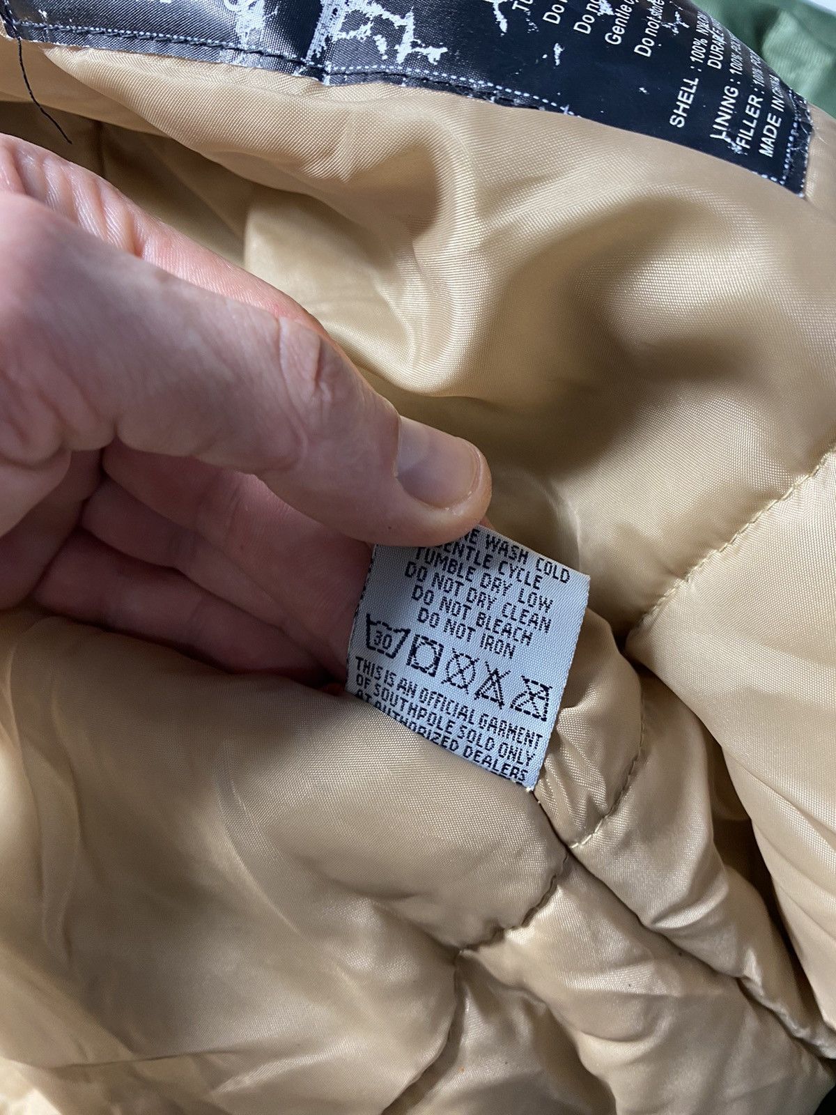 Rare Southpole N-2B Parka Bomber Jacket Flying millitary