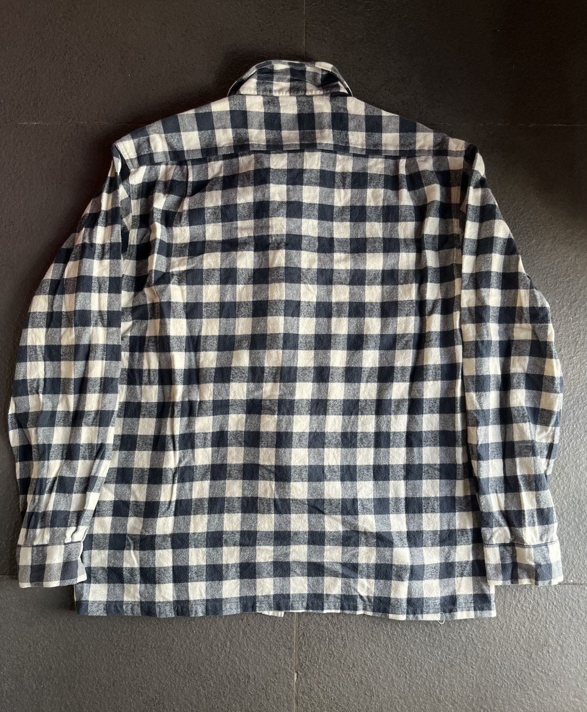 Nepenthes Nepenthes Checkered Flannel B/D Gingham Shirt Japan Size US M / EU 48-50 / 2 - 6 Thumbnail