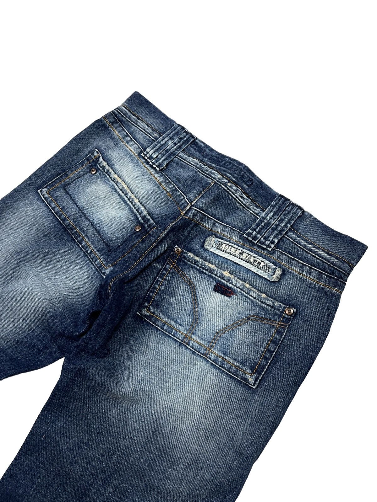 Miss Sixty Vintage y2k Miss Sixty Low Rise Jeans Distressed Denim Size 33" - 10 Thumbnail