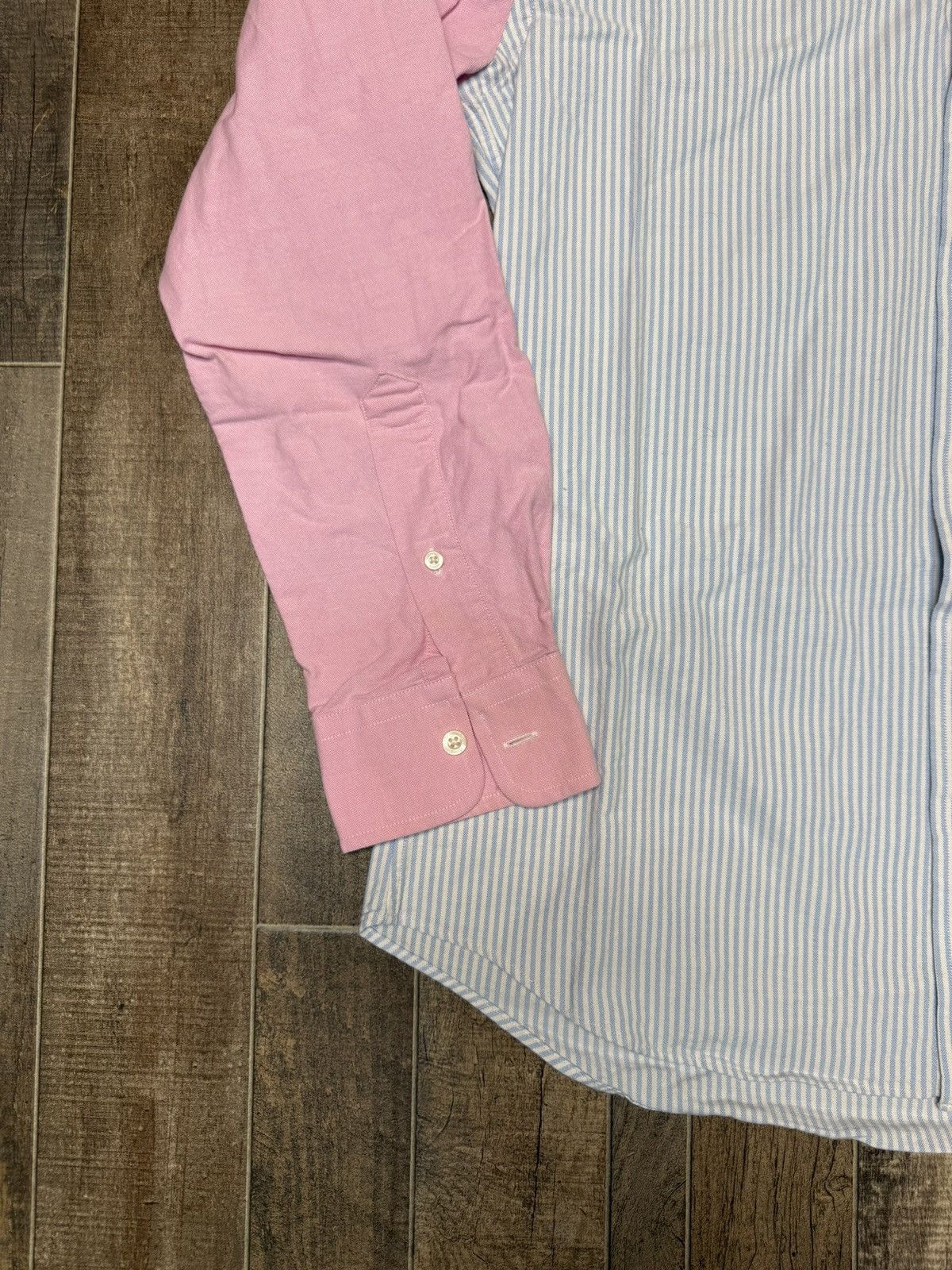 Vineyard Vines Vineyard Vines Shirt Oxford Color Block Classic Fit Tucker Size US M / EU 48-50 / 2 - 2 Thumbnail