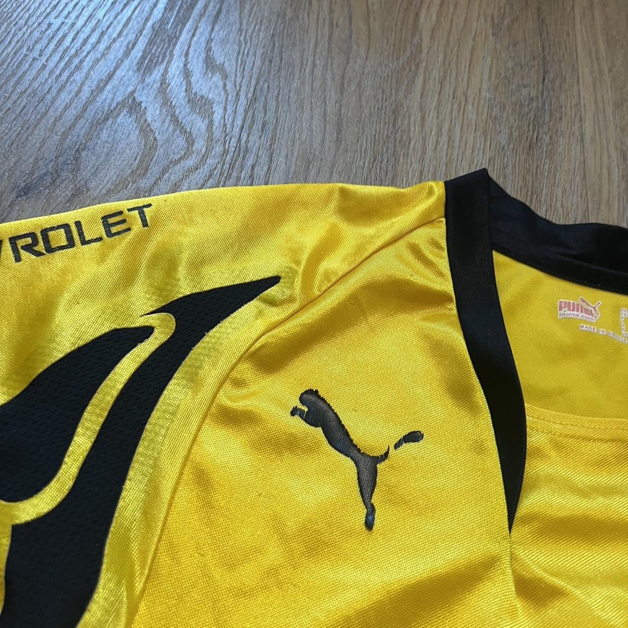 Puma 2011-12 Aek Puma yellow and black football shirt Size US S / EU 44-46 / 1 - 6 Thumbnail