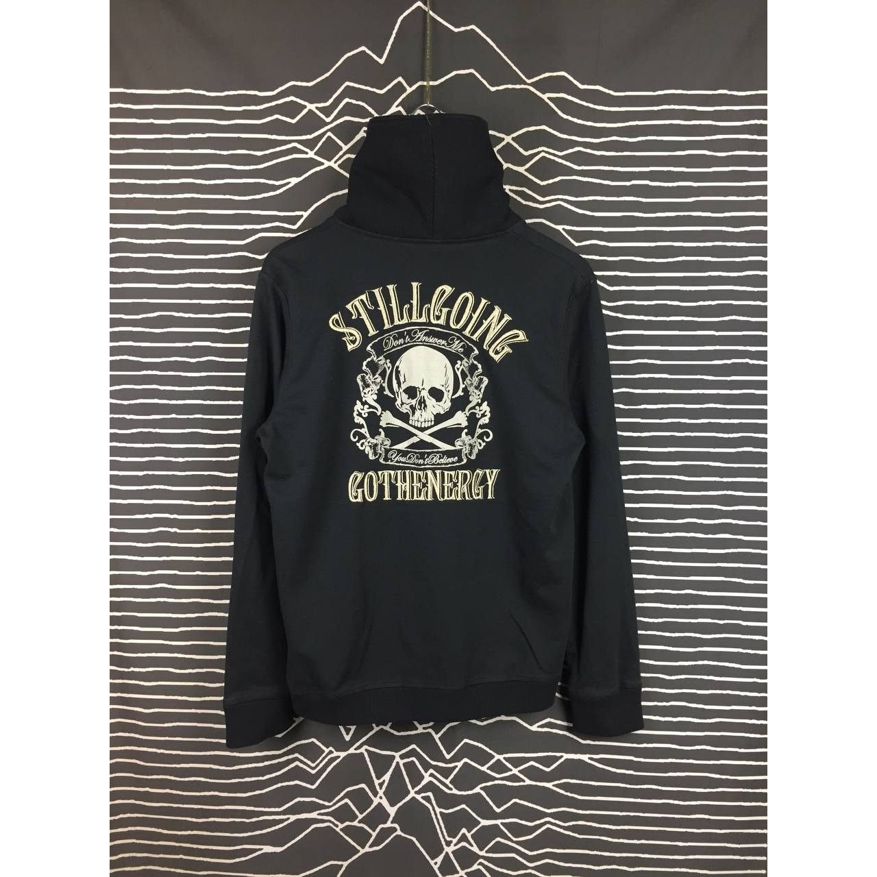 In The Attic × Japanese Brand × Seditionaries In The Attic Homme Skull Embroidered Shawl Collar Cardigan Size US M / EU 48-50 / 2 - 3 Thumbnail