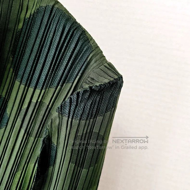 Issey Miyake Issey Miyake Green Coat Size M / US 6-8 / IT 42-44 - 5 Thumbnail