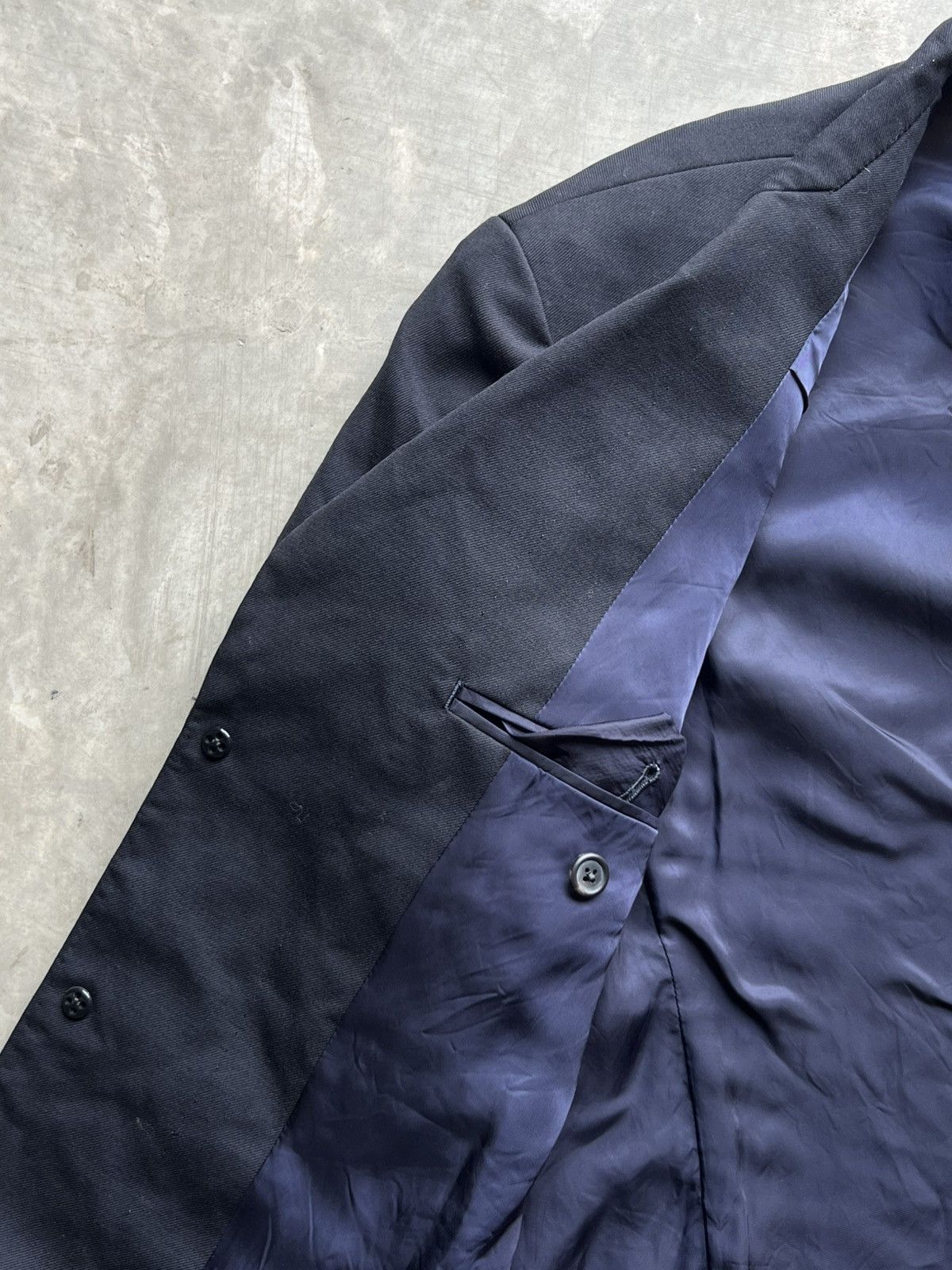 Yohji Yamamoto Y’s for men by Yohji Yamamoto Classic Tailored Blazer Jacket Size US S / EU 44-46 / 1 - 16 Thumbnail