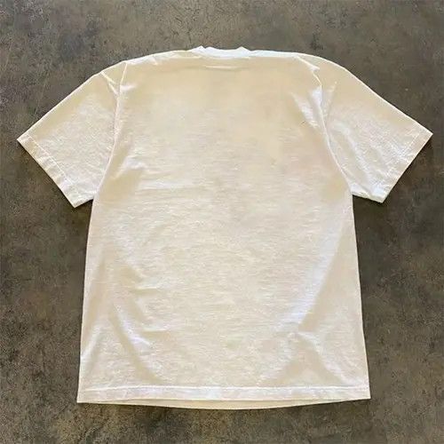 Japanese Brand × Vintage White washed casual vintage t-shirt with cat pattern Size US M / EU 48-50 / 2 - 2 Thumbnail