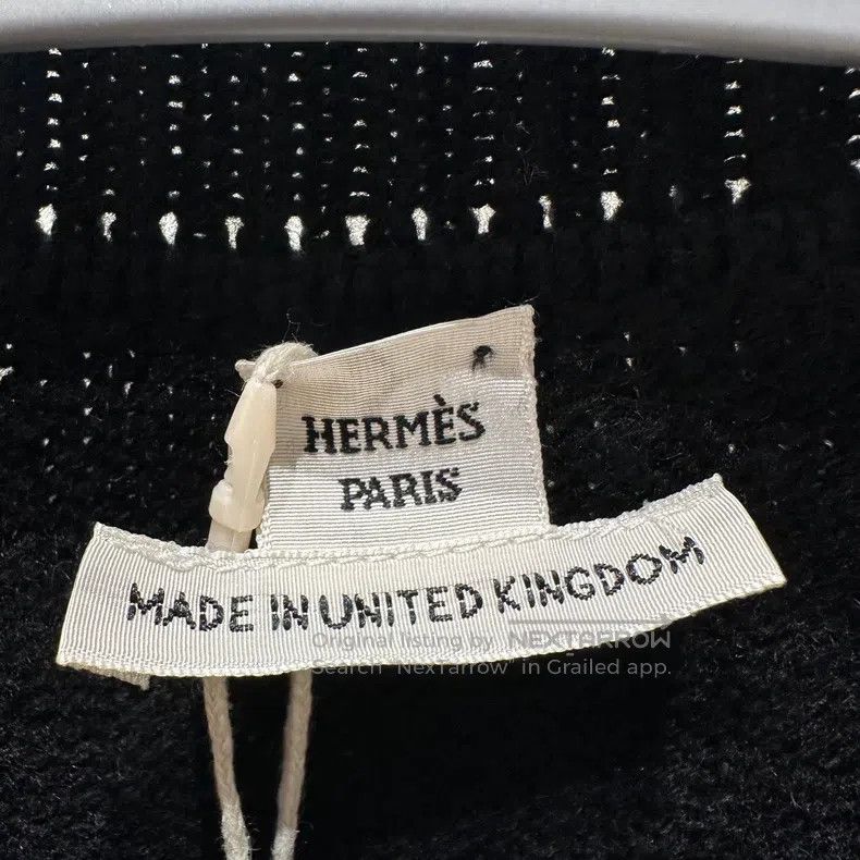 Hermes Hermes Logo metal cashmere sweater Size XS / US 0-2 / IT 36-38 - 3 Thumbnail